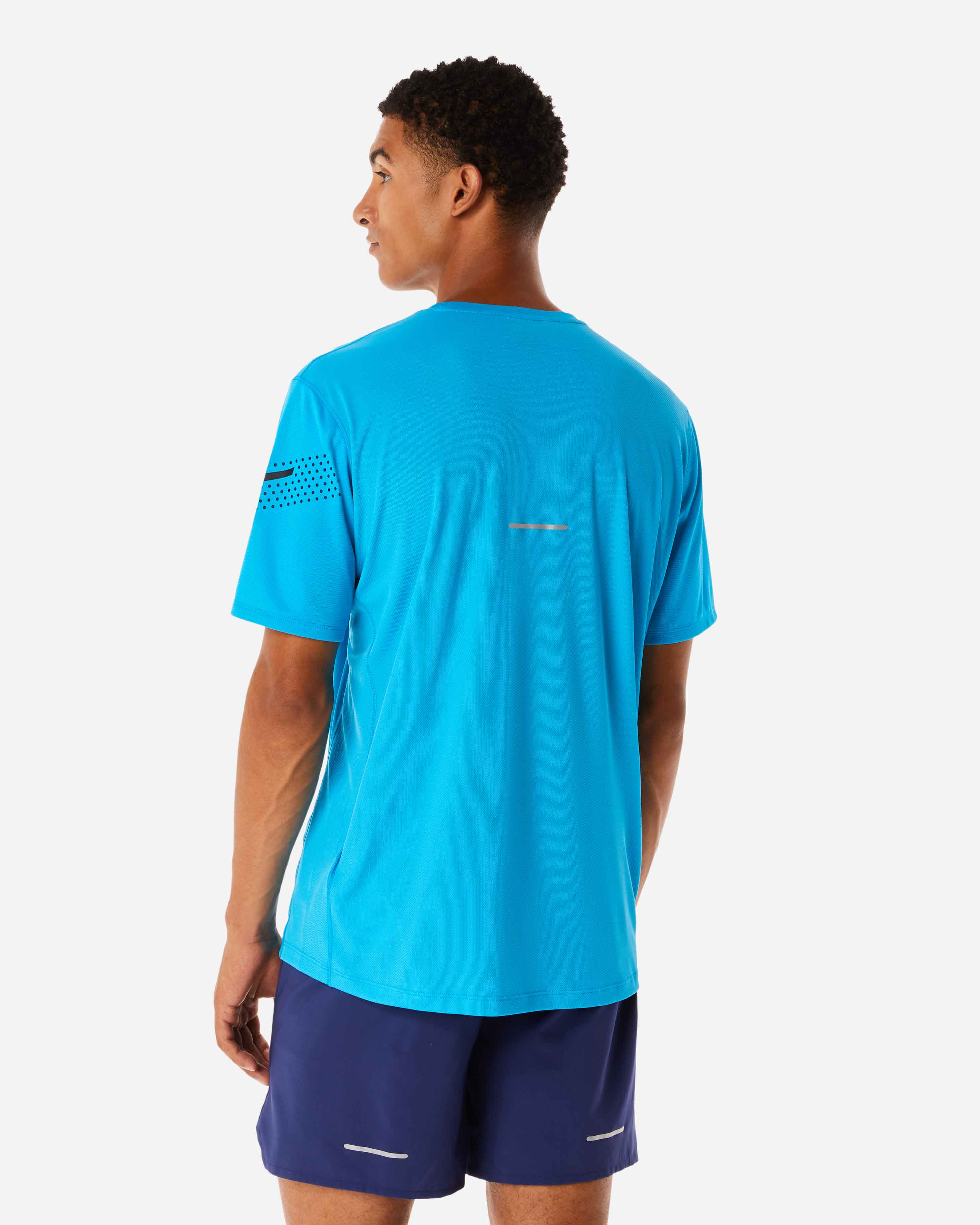 T-shirt running ASICS ICON M - Blu - 2 | Cisalfa Sport