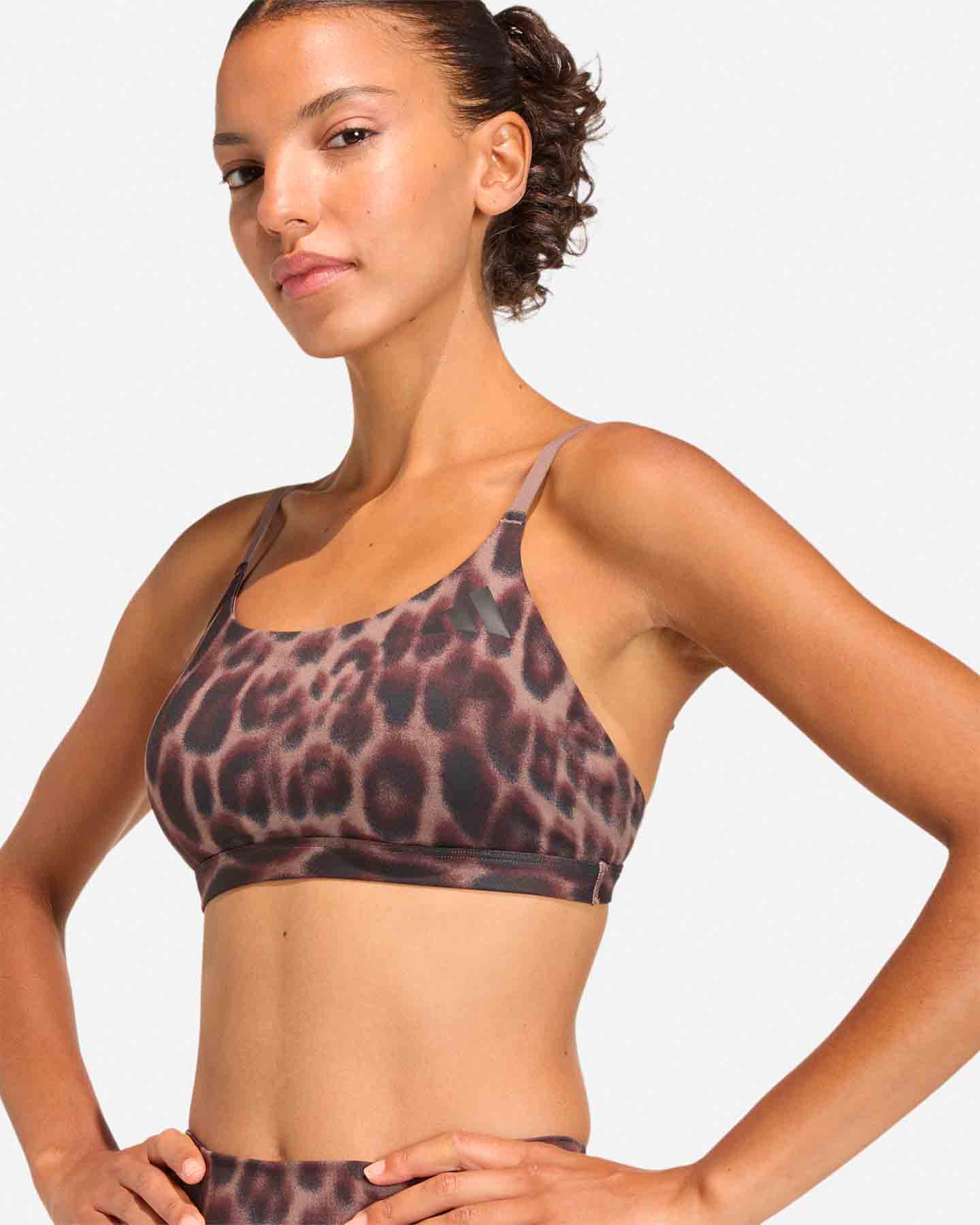 Bra training ADIDAS OPTIME ESSENTIALS W - Nero - 5 | Cisalfa Sport