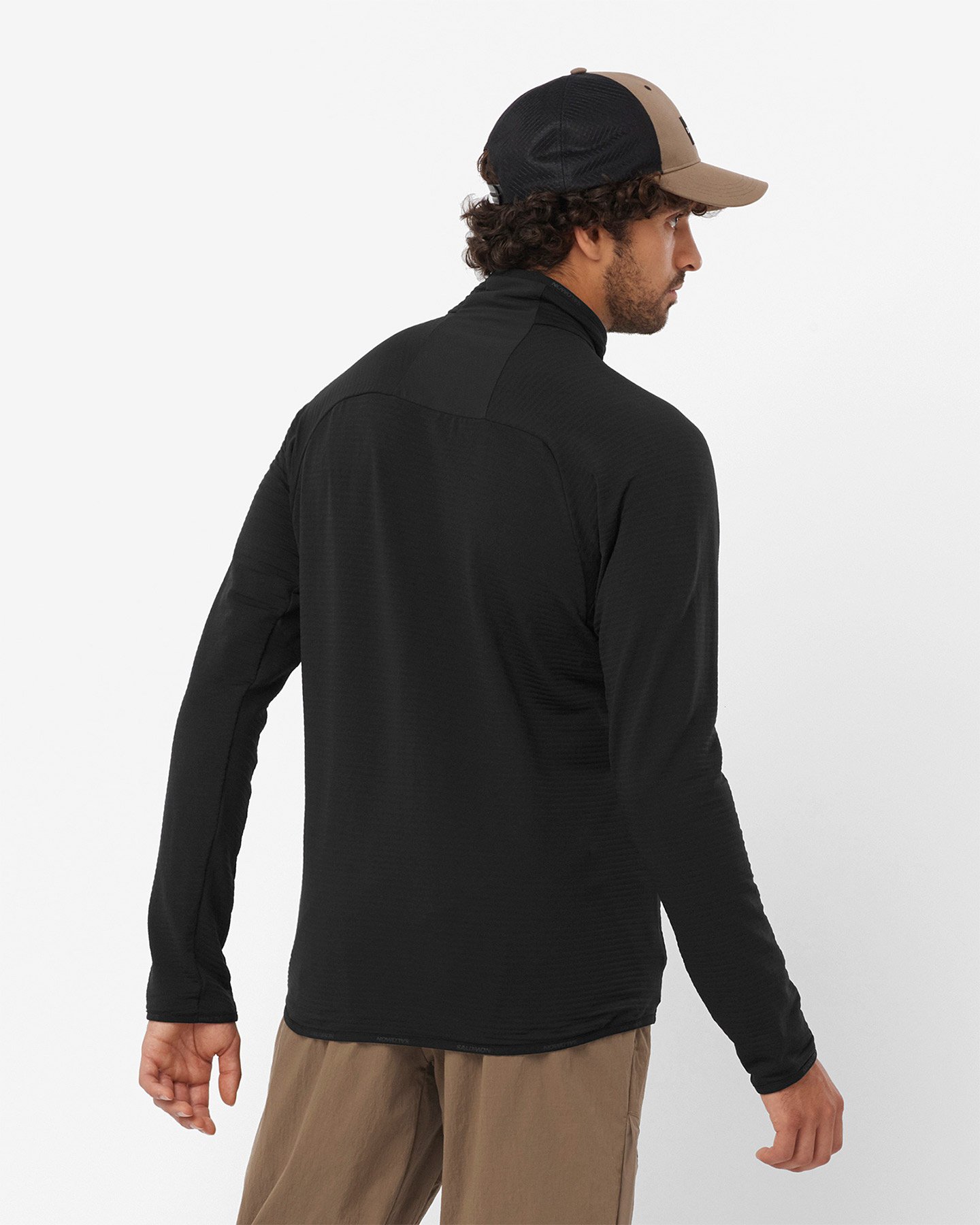 Pile SALOMON ESSENTIAL LIGHTWARM M - Nero - 2 | Cisalfa Sport