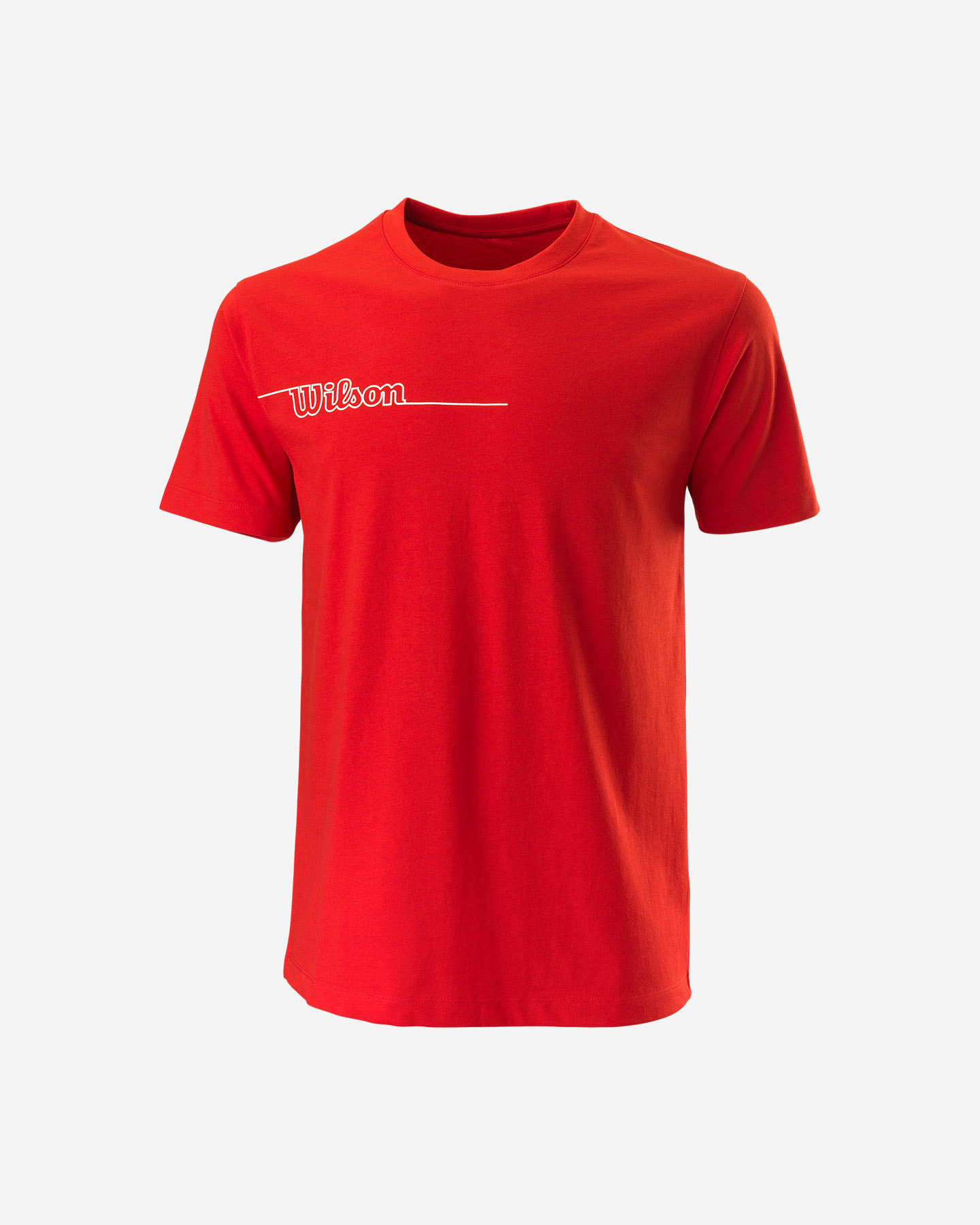 T-shirt tennis WILSON TEAM II TECH M - Rosso - 0 | Cisalfa Sport