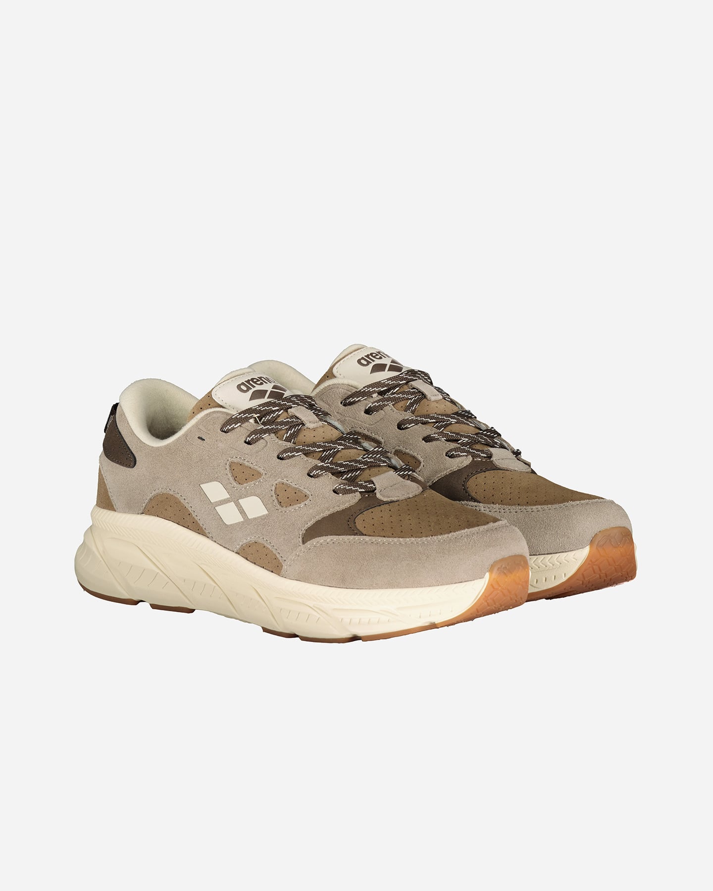Scarpe sneakers ARENA DC9 SUEDE M - Beige - 1 | Cisalfa Sport