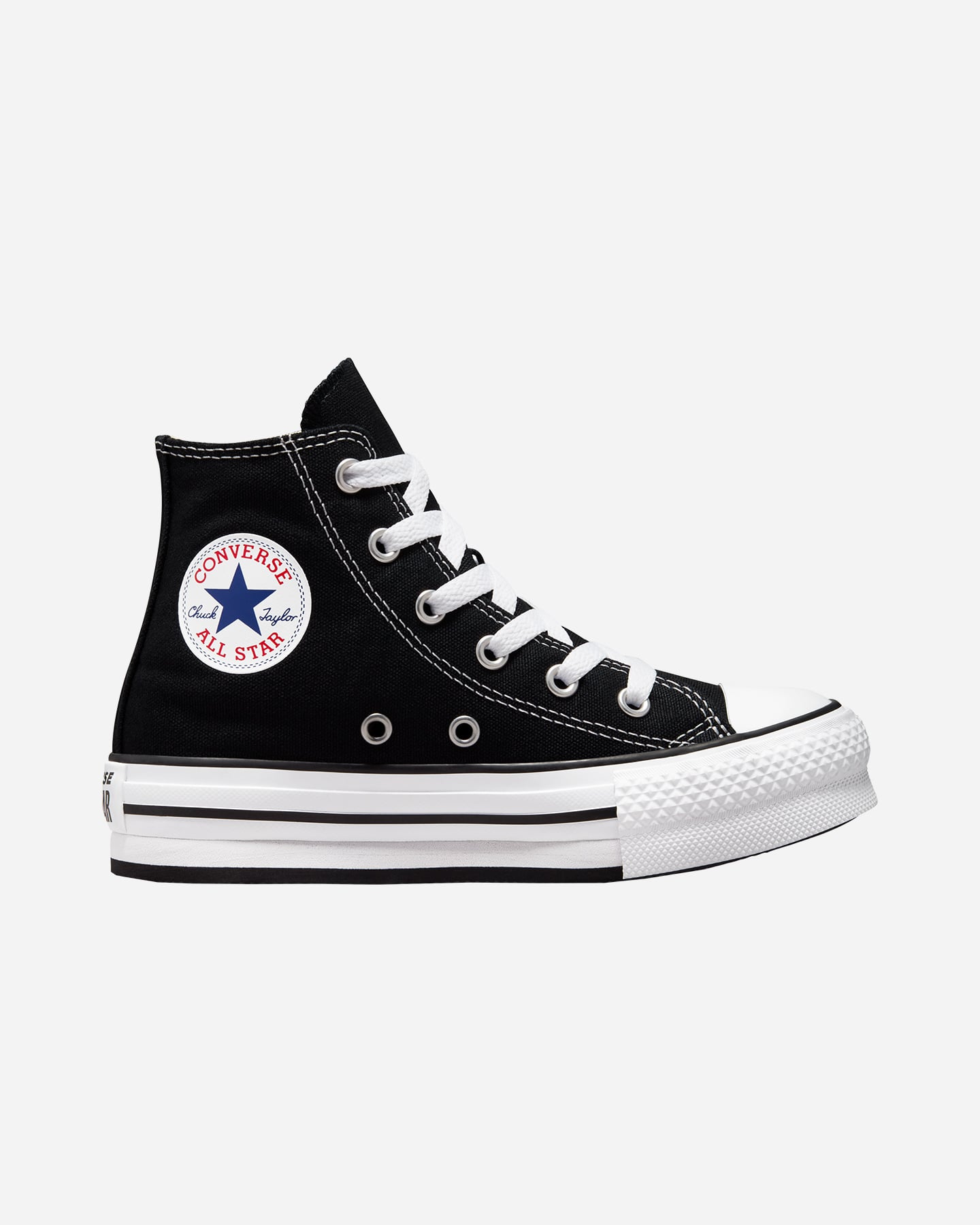 Converse Chuck Taylor All Star High Eva Lift Ps Jr - Scarpe Sneakers - Nero