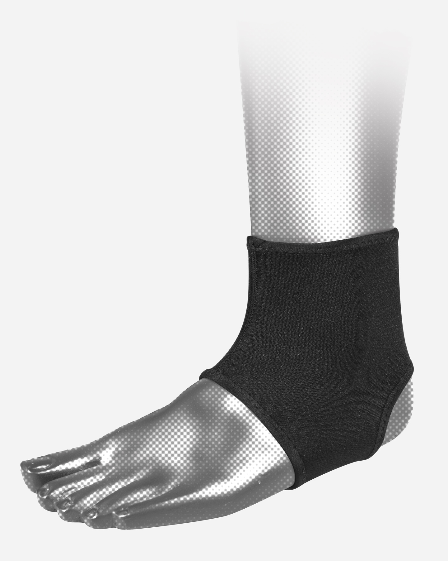 Protezione CARNIELLI CAVIGLIERA NEOPRENE - Nero - 1 | Cisalfa Sport