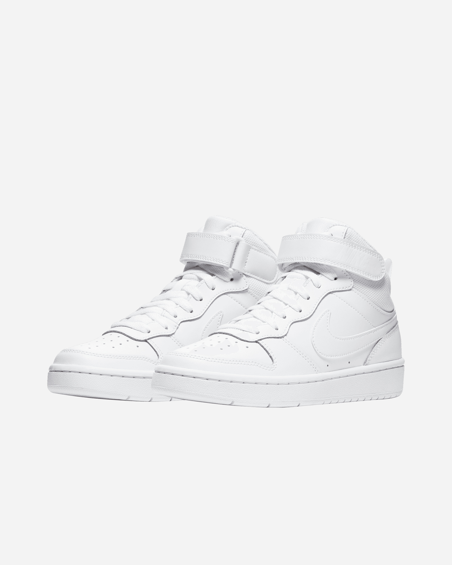 Scarpe sneakers NIKE COURT BOROUGH MID 2 JR GS - Bianco - 1 | Cisalfa Sport