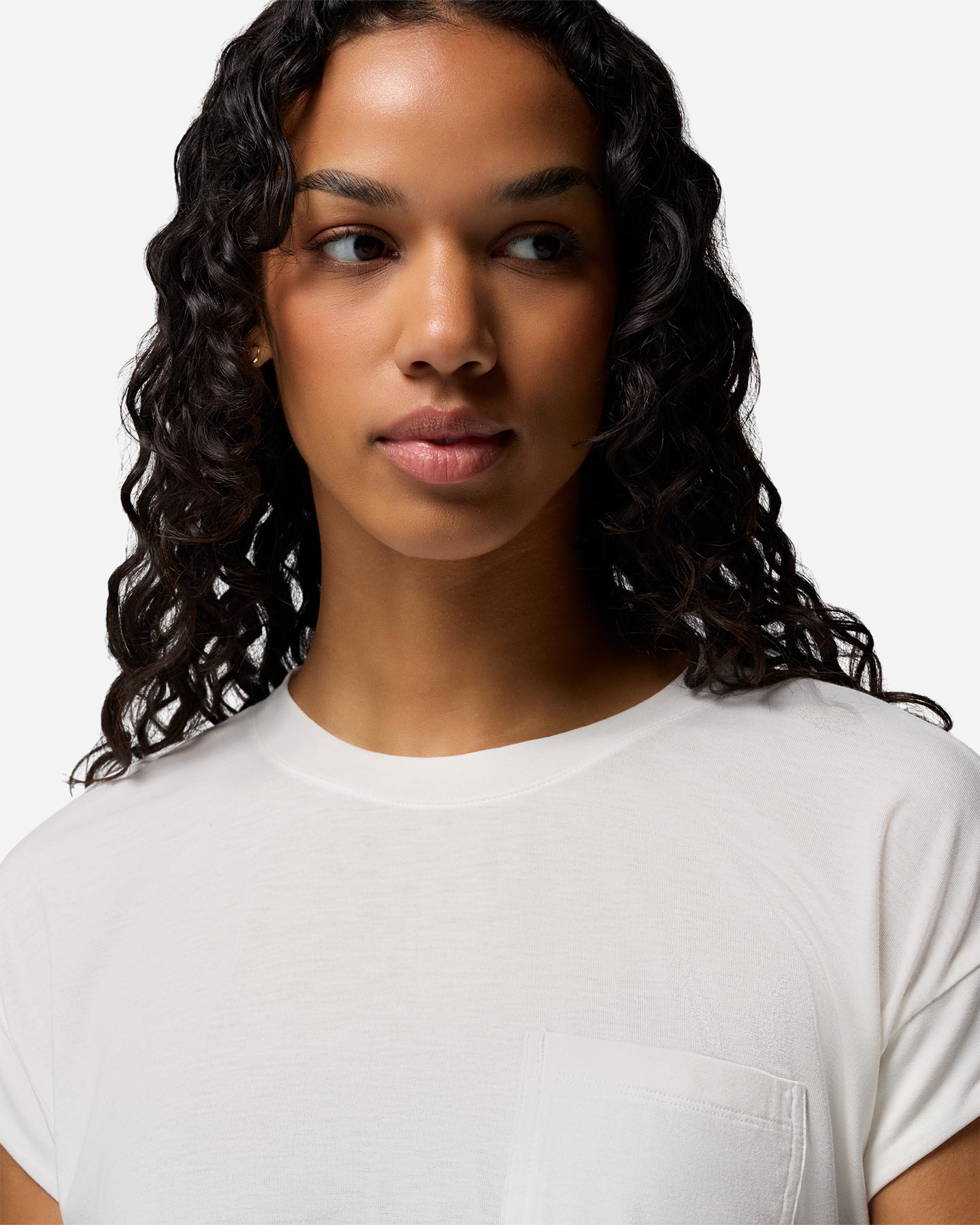 T-shirt COLUMBIA DANIELA FALLS W - Bianco - 3 | Cisalfa Sport