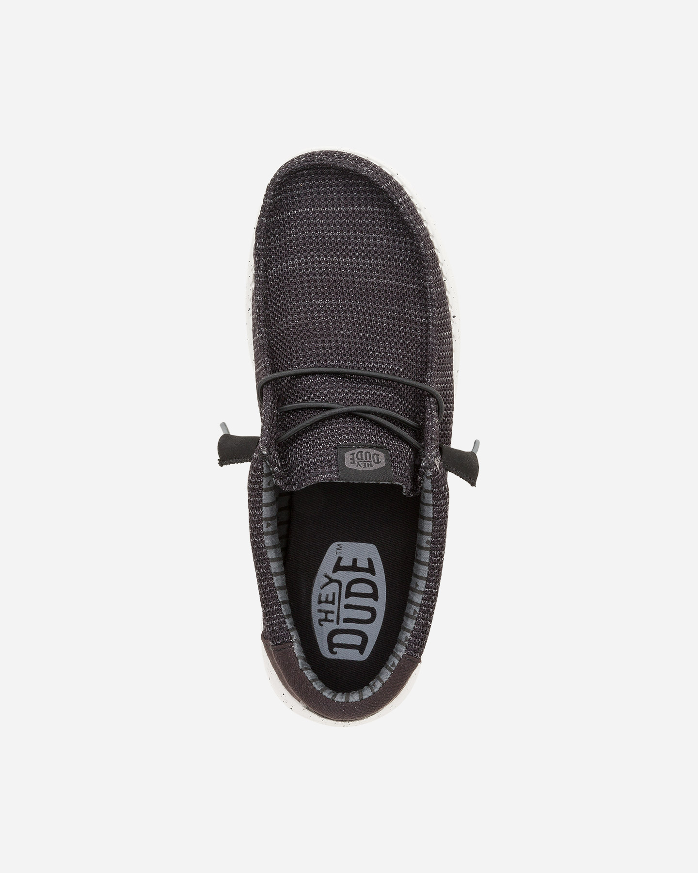 Scarpe urban HEYDUDE WALLY STRETCH SOX M - Nero - 2 | Cisalfa Sport
