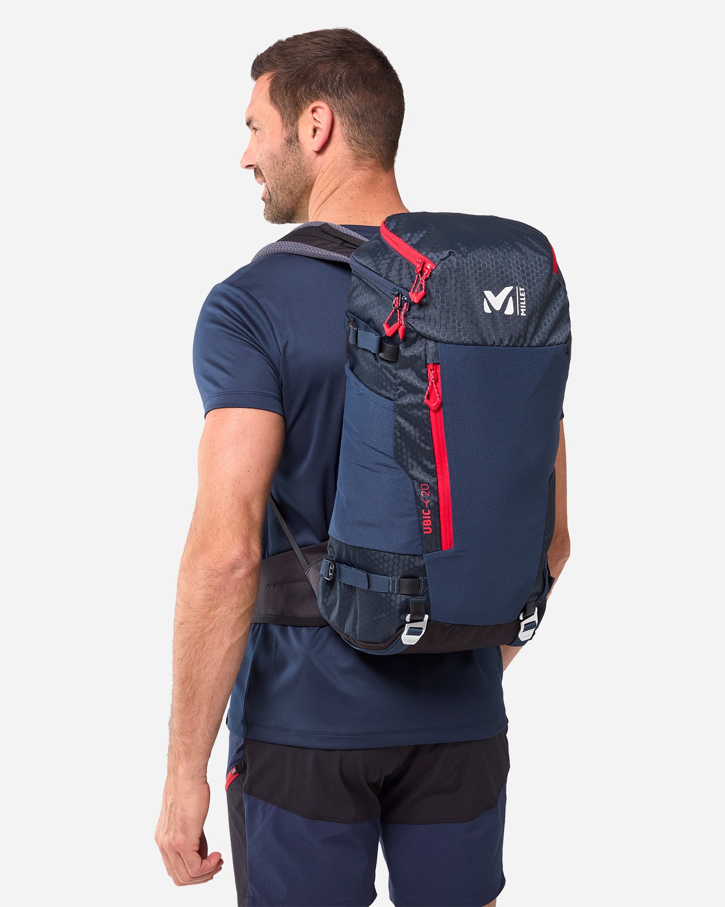 Zaino escursionismo MILLET UBIC 20  - Blu - 3 | Cisalfa Sport