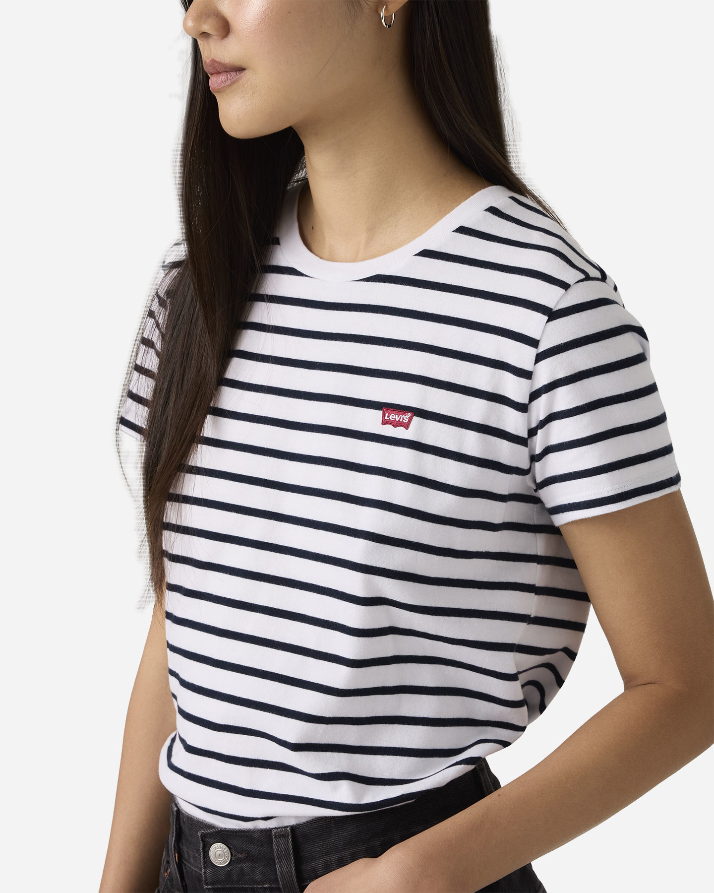 T-shirt LEVI'S THE PERFECT TEE W - Bianco - 3 | Cisalfa Sport