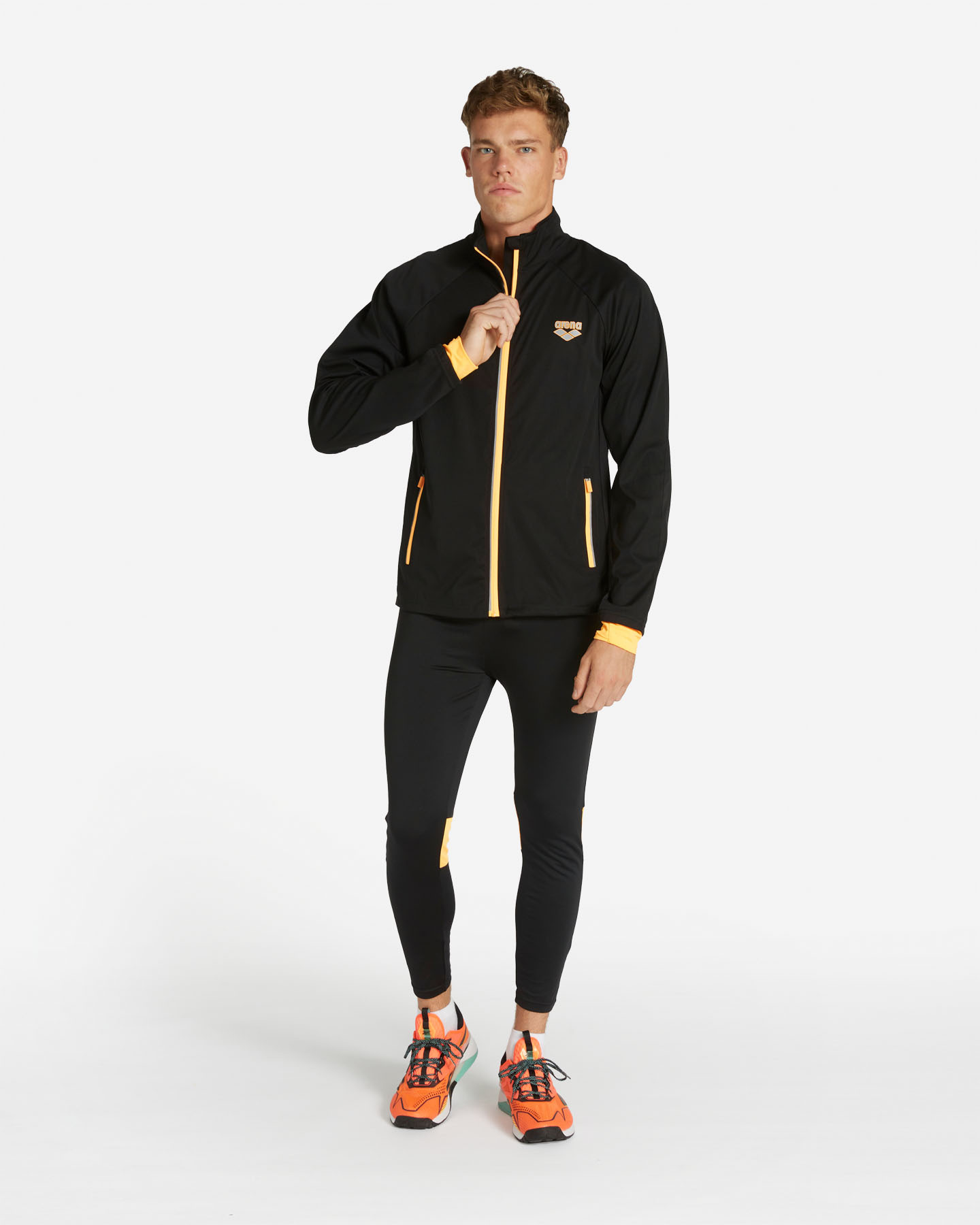 Giacca running ARENA WARM M - Nero - 1 | Cisalfa Sport