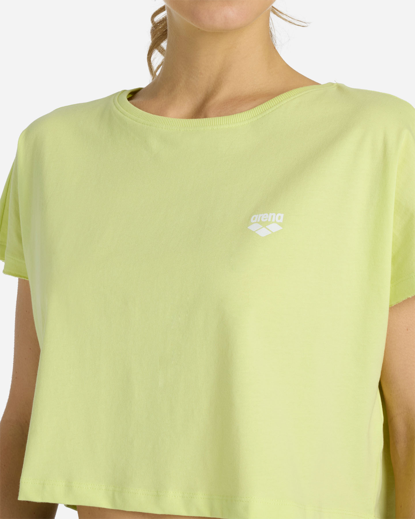 T-shirt ARENA ATHLETIC ESSENTIAL W - Giallo - 5 | Cisalfa Sport