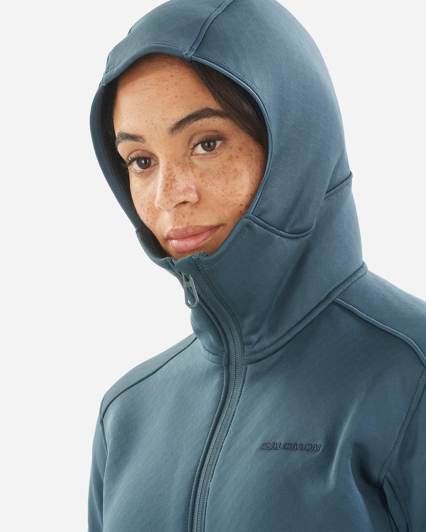 Pile SALOMON ESSENTIAL LIGHTWARM W - Blu Navy - 5 | Cisalfa Sport