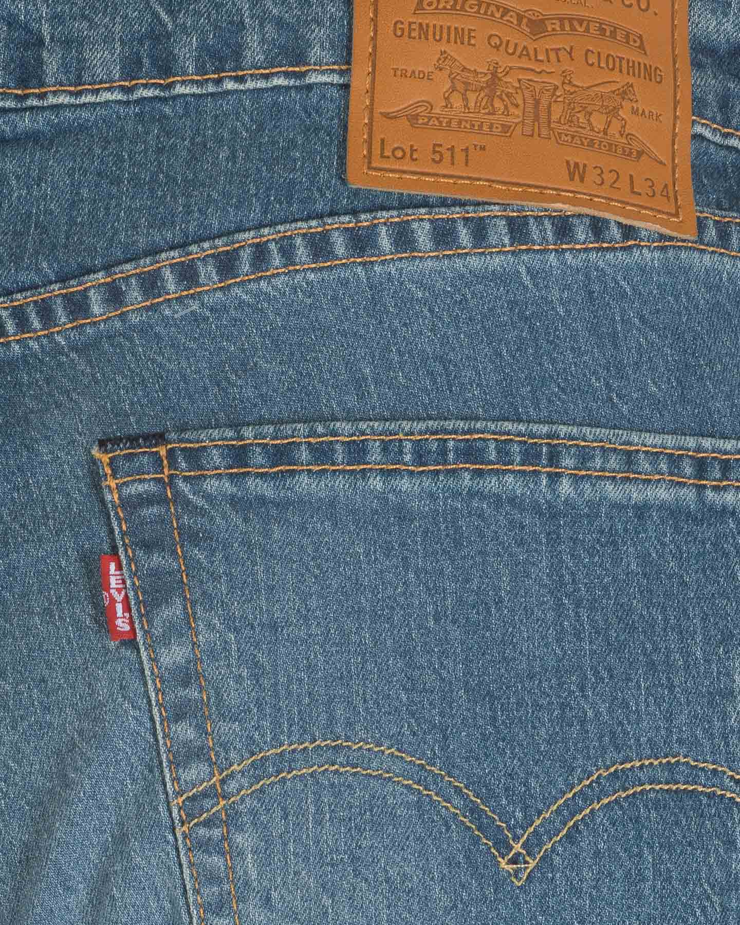 Jeans LEVI'S 511 SLIM FIT M - Denim - 2 | Cisalfa Sport