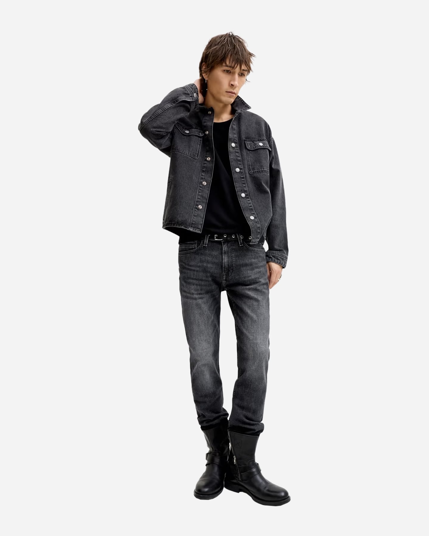 Jeans JACK & JONES CLARK VINTAGE M - Nero - 4 | Cisalfa Sport