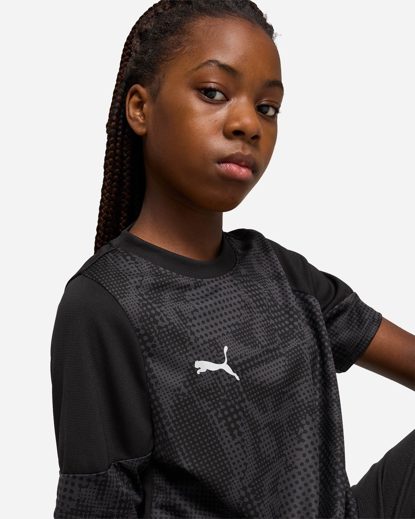 Maglia calcio PUMA TEAMCUP JR - Nero - 4 | Cisalfa Sport