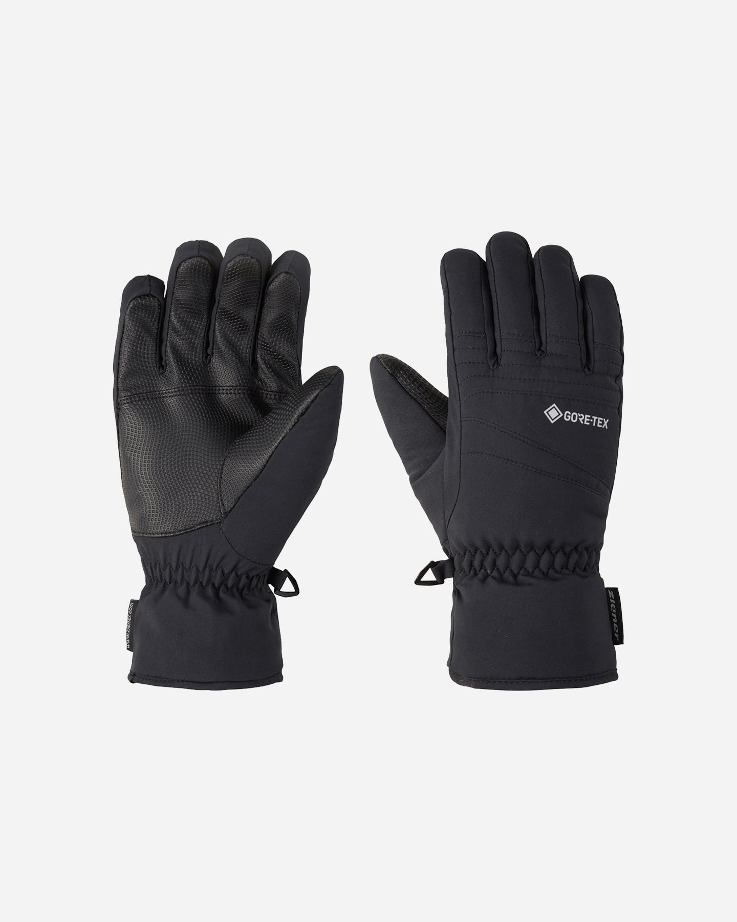 Guanti sci ZIENER BASIC GTX JR - Nero - 0 | Cisalfa Sport
