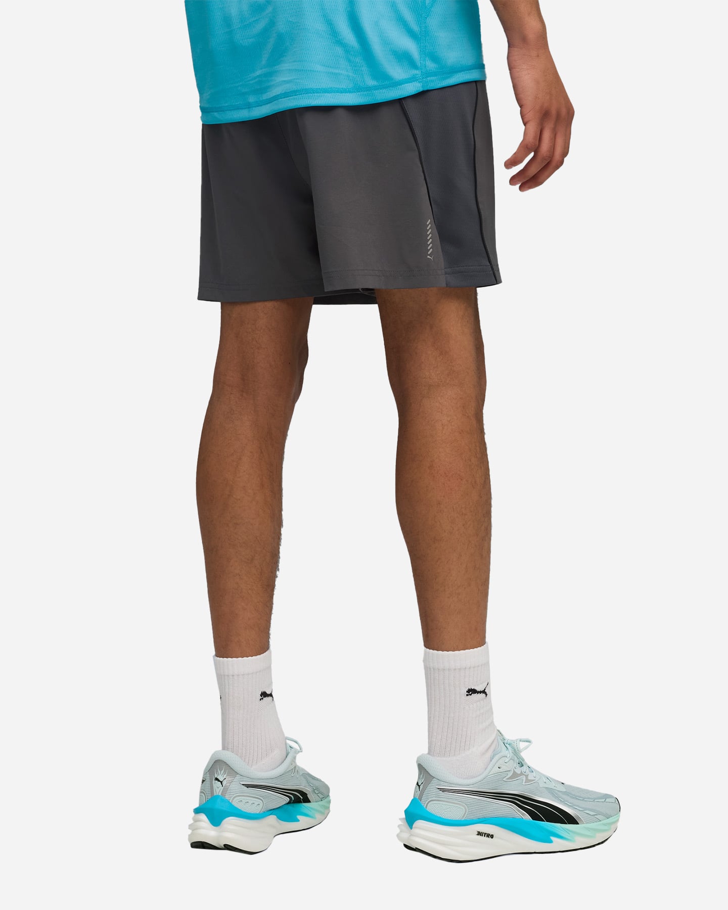 Short running PUMA RUN VELOCITY 5 M - Grigio - 3 | Cisalfa Sport