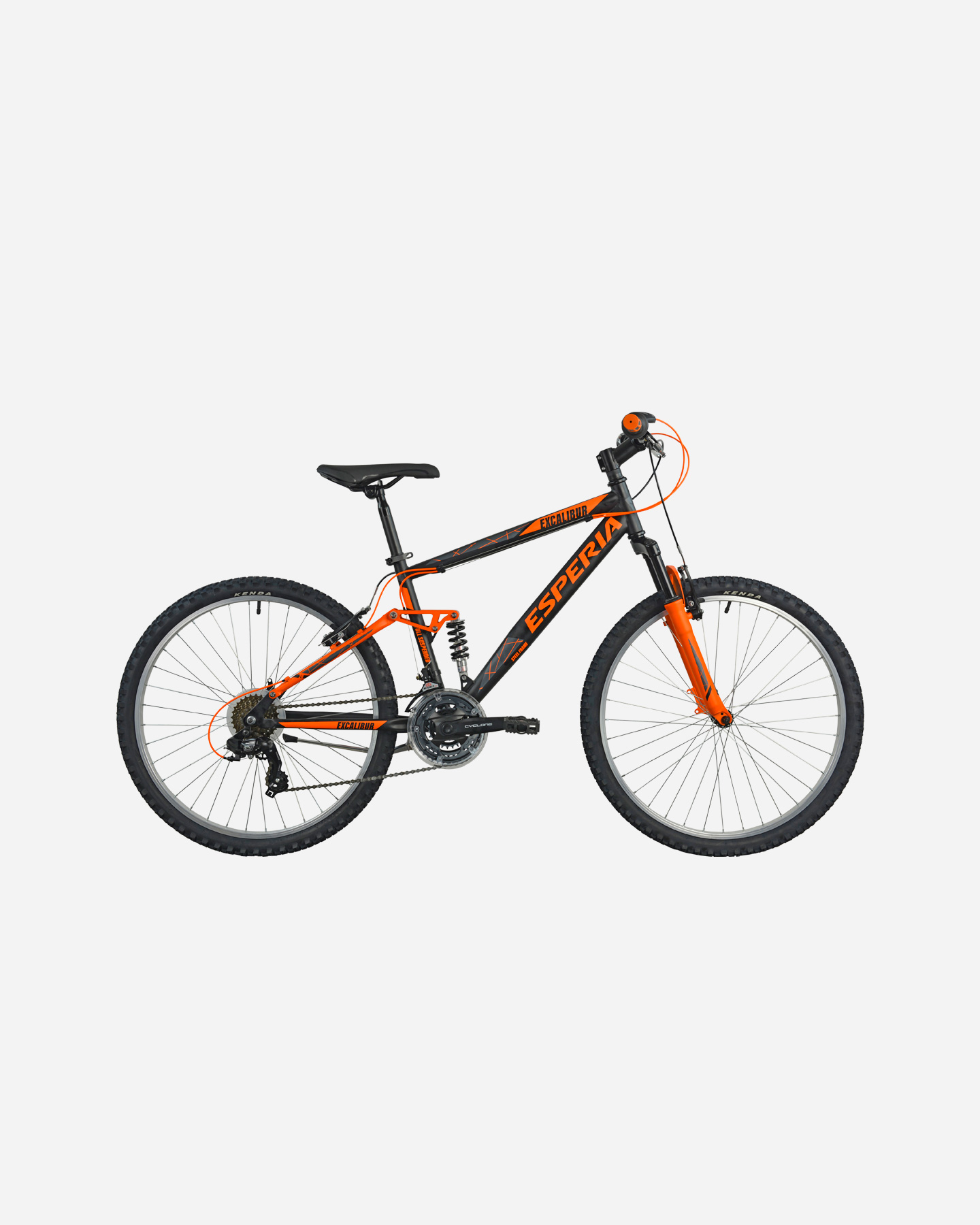 Mountain Bike Esperia Excalibur 26 Full 21v 203900 | Cisalfa Sport