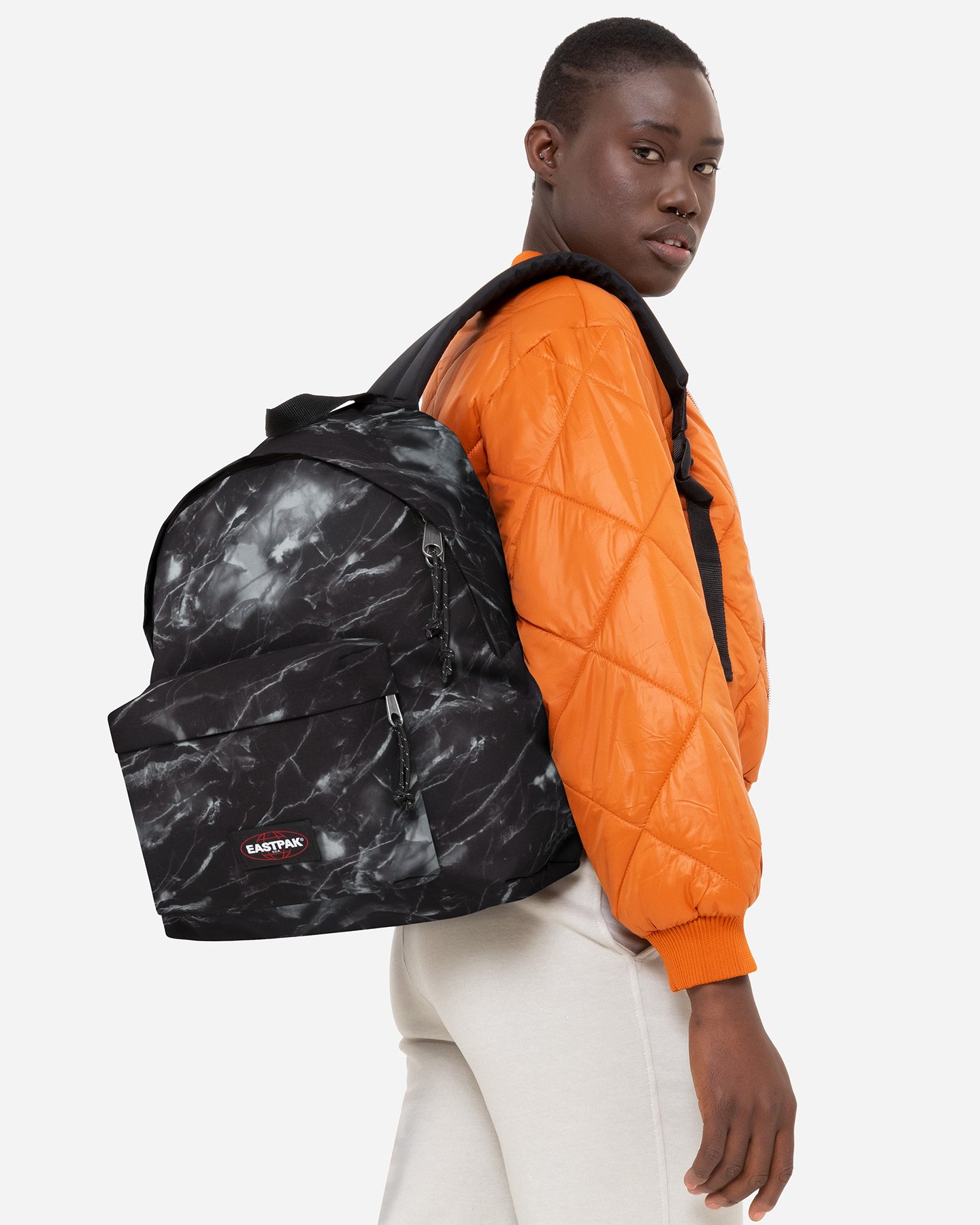 Zaino EASTPAK PADDED PAK'R MARBLED  - Nero - 4 | Cisalfa Sport