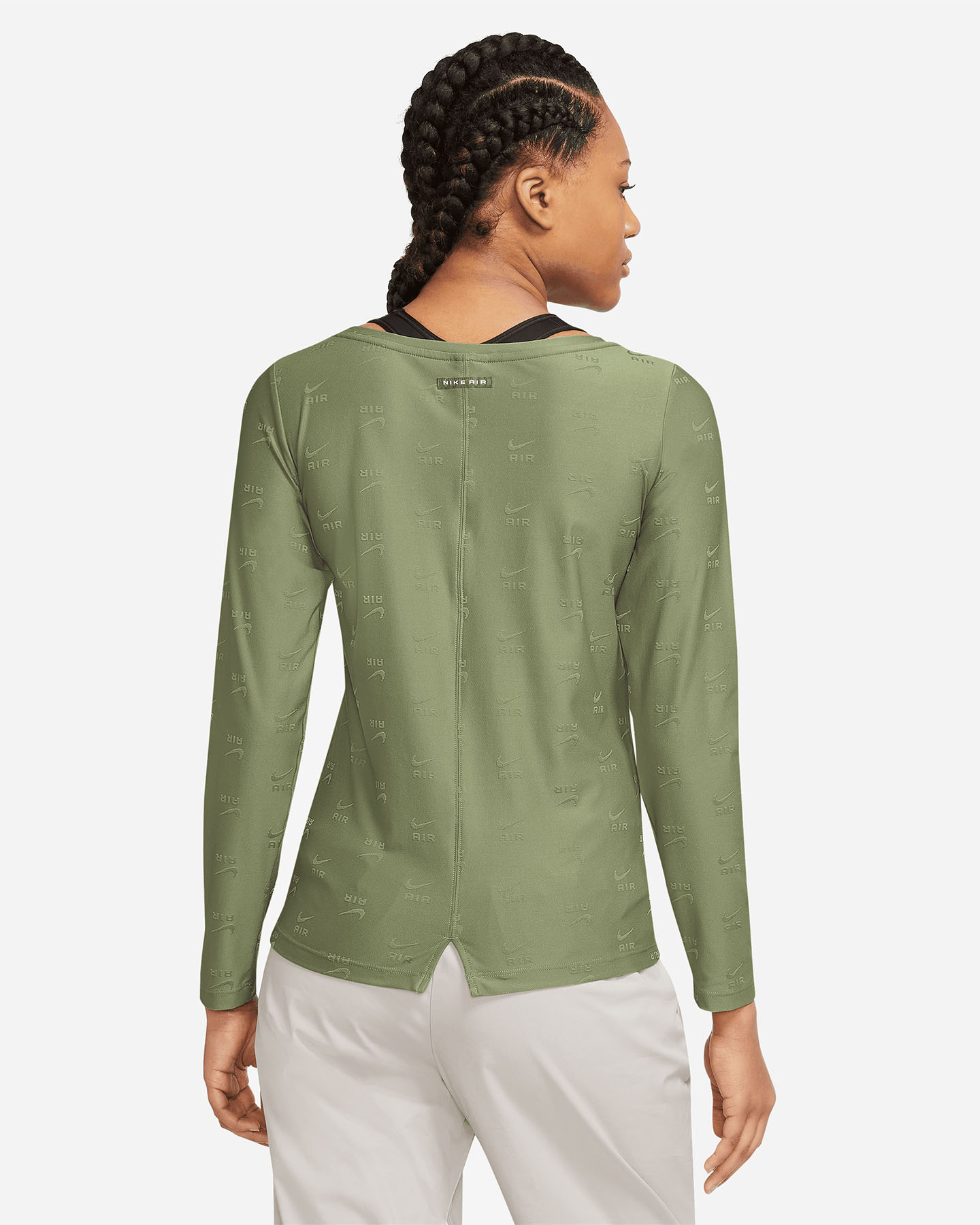 T-shirt NIKE AOP SWOOSH W - Verde - 1 | Cisalfa Sport