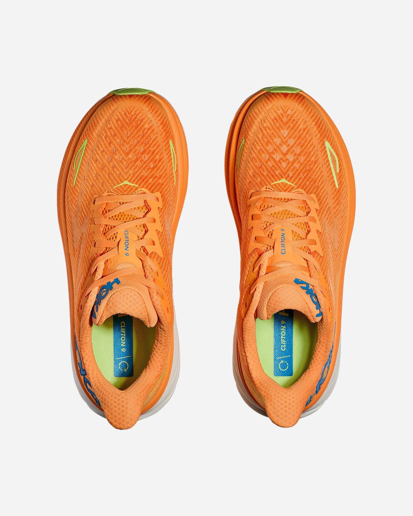 Scarpe running HOKA CLIFTON 9 CALZATA LARGA M - Arancione - 3 | Cisalfa Sport