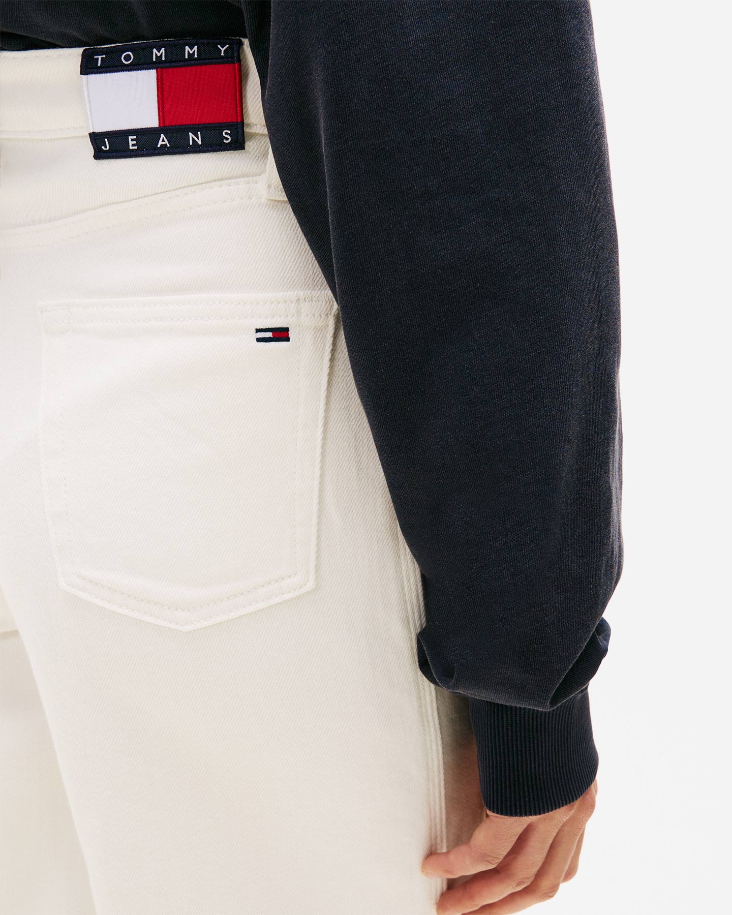 Jeans TOMMY HILFIGER CLAIRE HIGH RISE W - Bianco - 4 | Cisalfa Sport