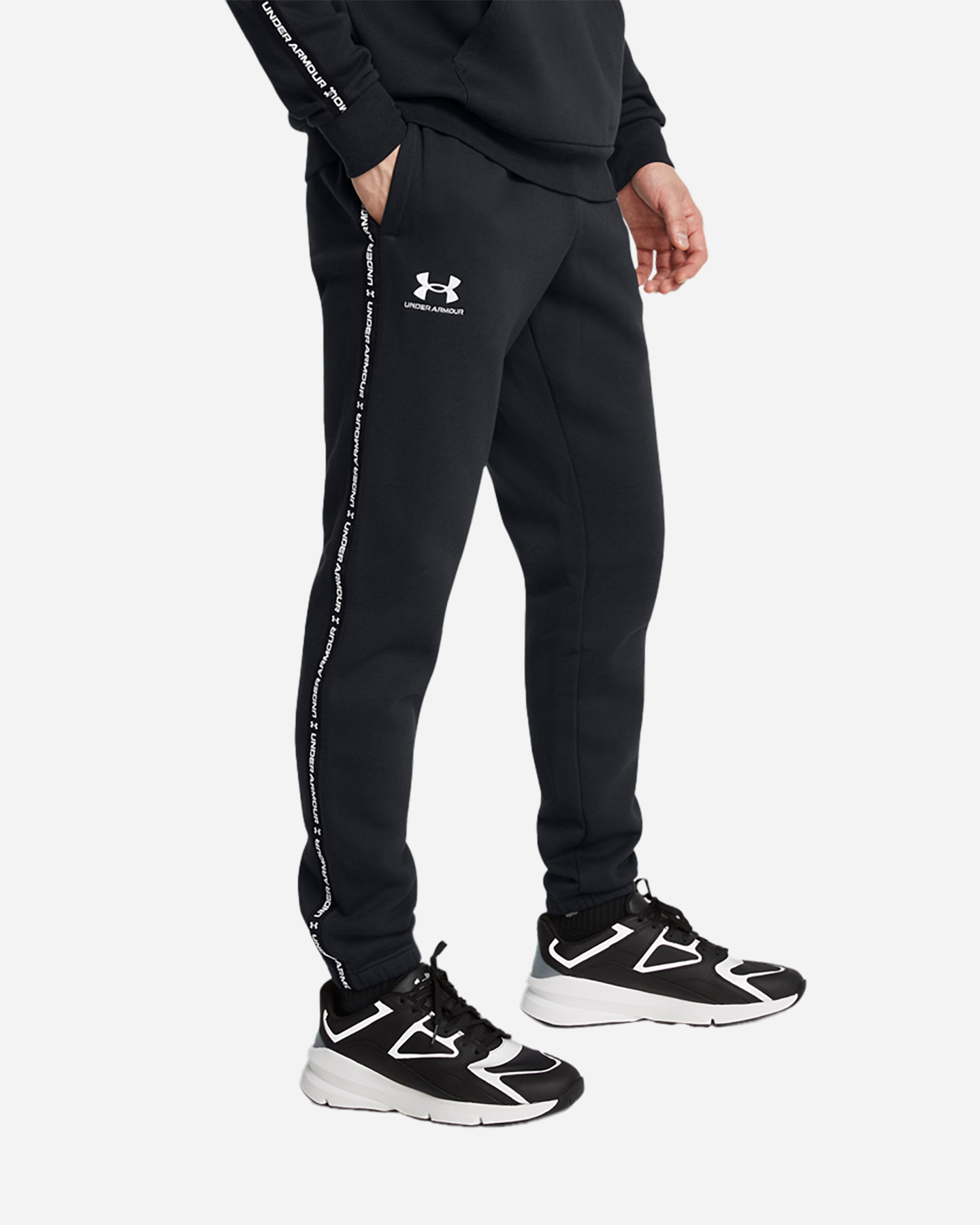 Pantalone UNDER ARMOUR TAPE M - Nero - 2 | Cisalfa Sport