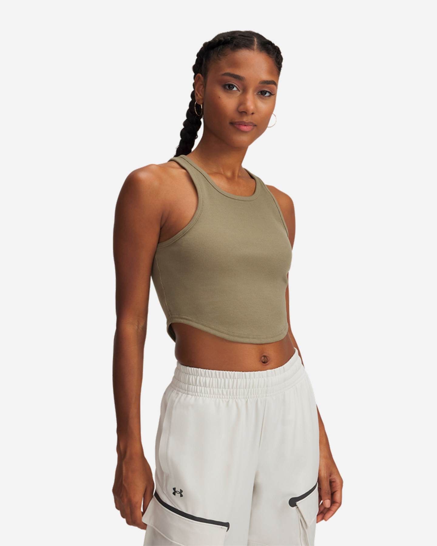 Canotta UNDER ARMOUR BASIC W - Beige - 0 | Cisalfa Sport