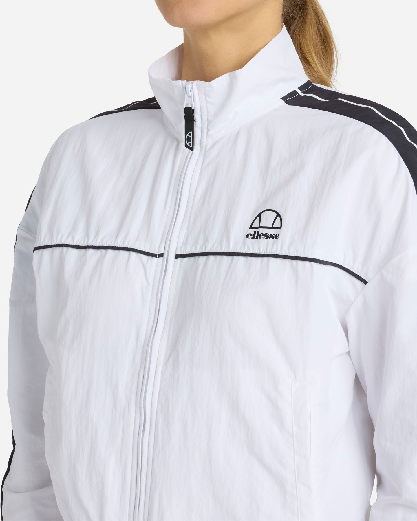 Giacca tennis ELLESSE BASIC W - Bianco - 5 | Cisalfa Sport