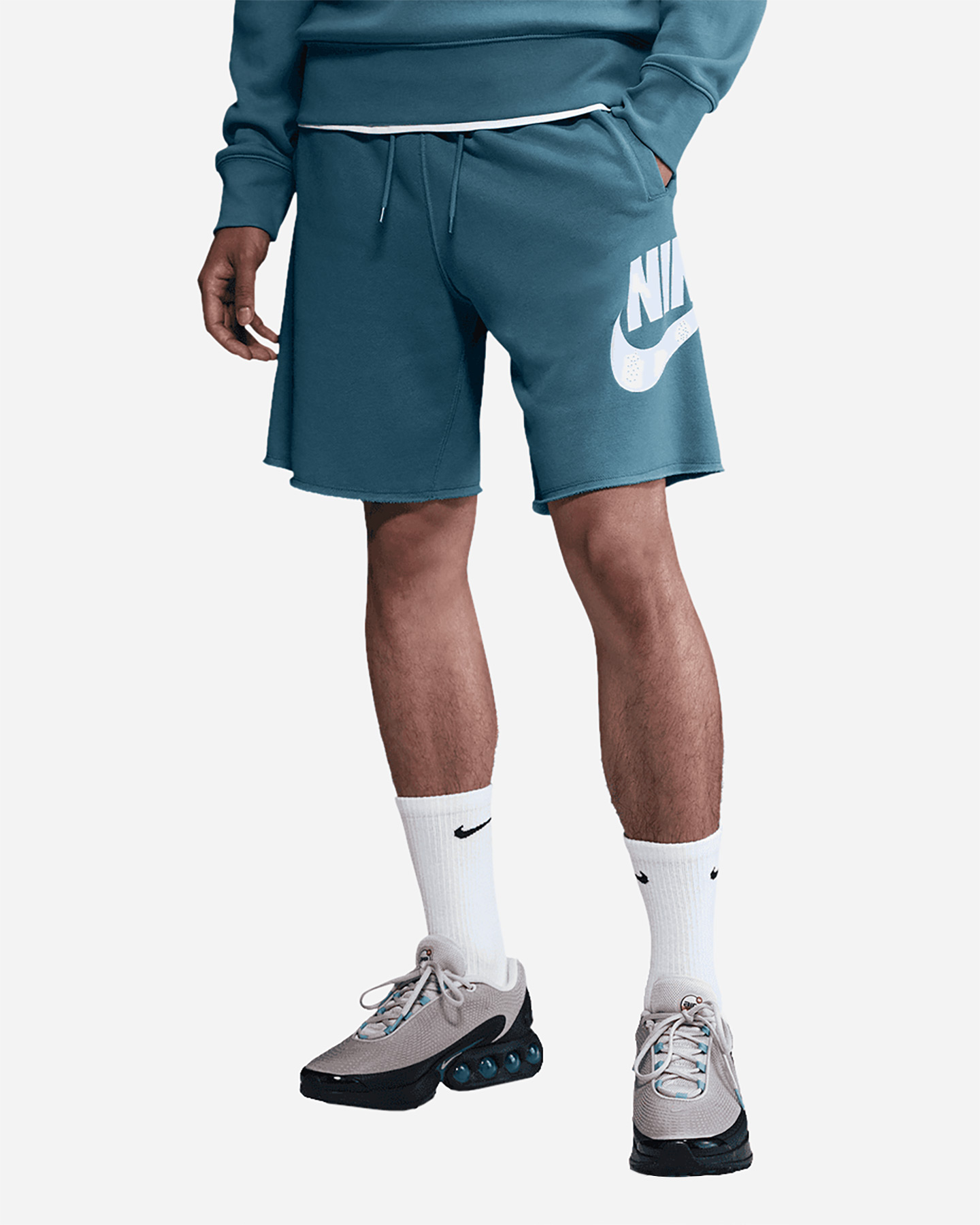Pantaloncini NIKE ALUMNI BIG LOGO M - Azzurro - 0 | Cisalfa Sport