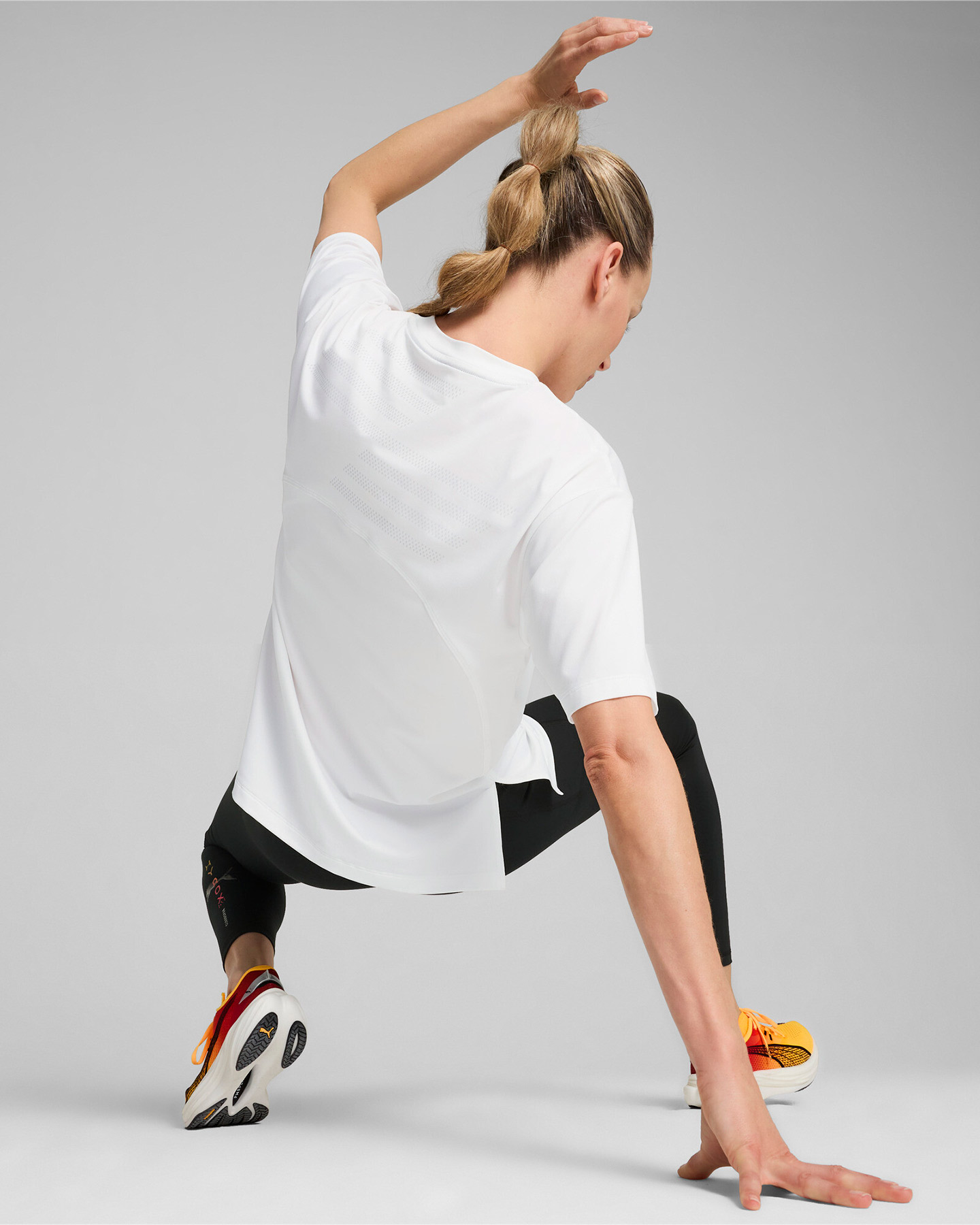 T-shirt training PUMA HYROX CLOUDSPUN W - Bianco - 3 | Cisalfa Sport