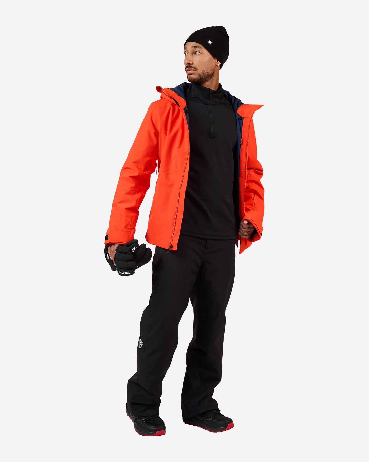 Pile sci ROSSIGNOL MIDLAYE M - Nero - 3 | Cisalfa Sport