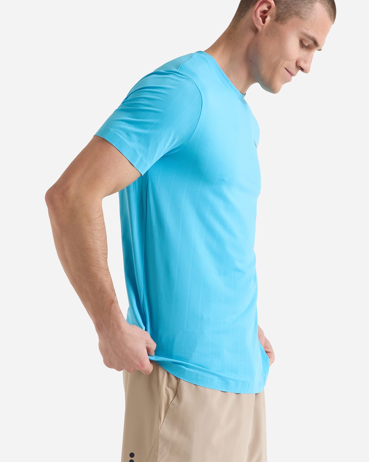 T-shirt tennis DIADORA ICON M - Azzurro - 3 | Cisalfa Sport