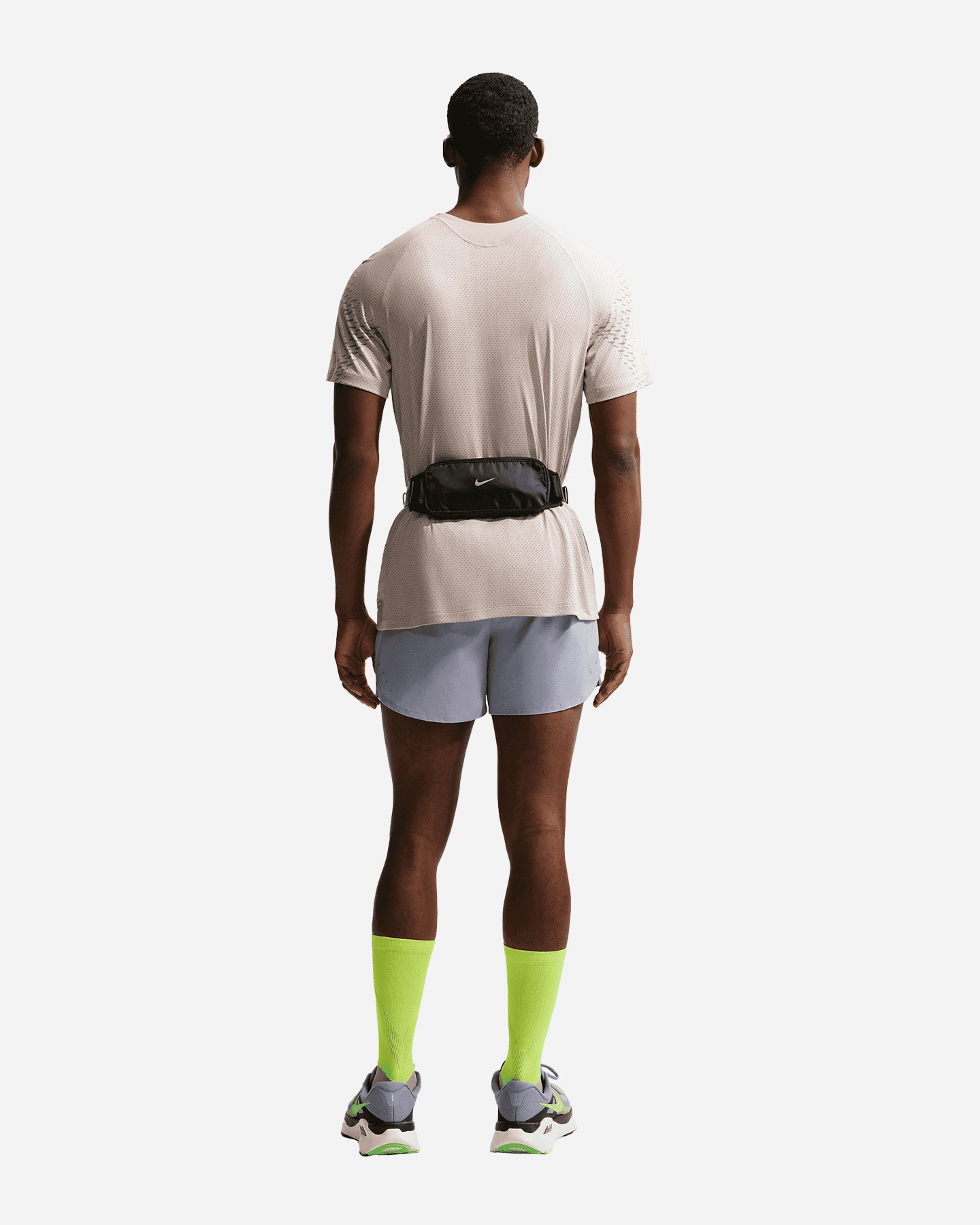 T-shirt running NIKE STRIDE M - Grigio - 2 | Cisalfa Sport