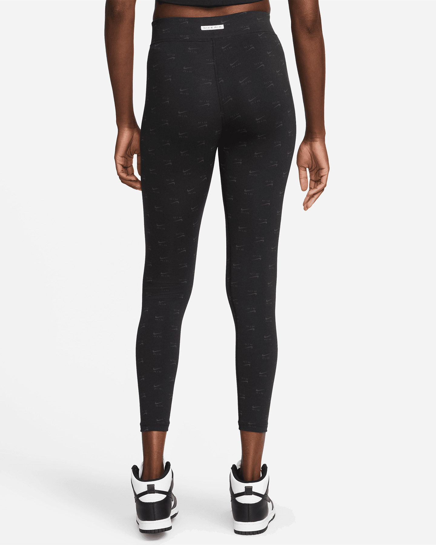 Leggings NIKE HIGH WAIST AIR AOP W - Nero - 1 | Cisalfa Sport