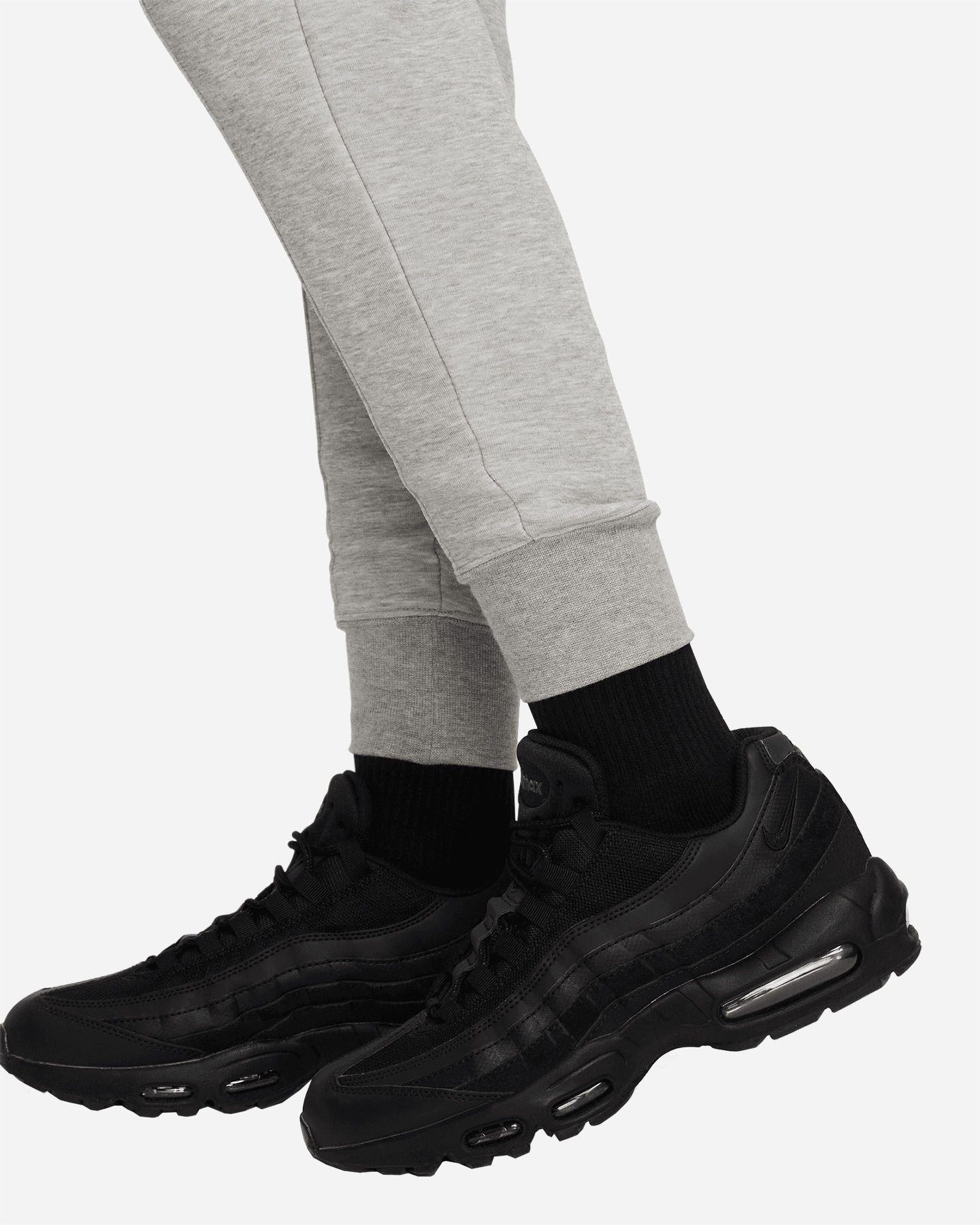 Pantalone NIKE TECH FLEECE JR - Grigio - 4 | Cisalfa Sport