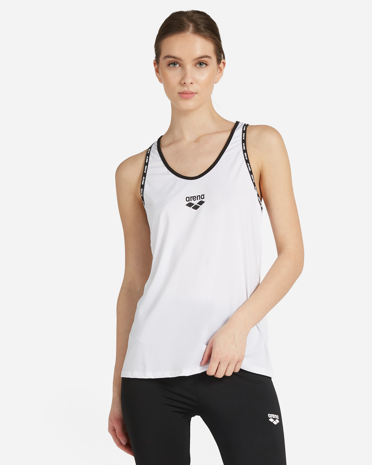 Canotta training ARENA LOGO LINE W - Bianco - 0 | Cisalfa Sport