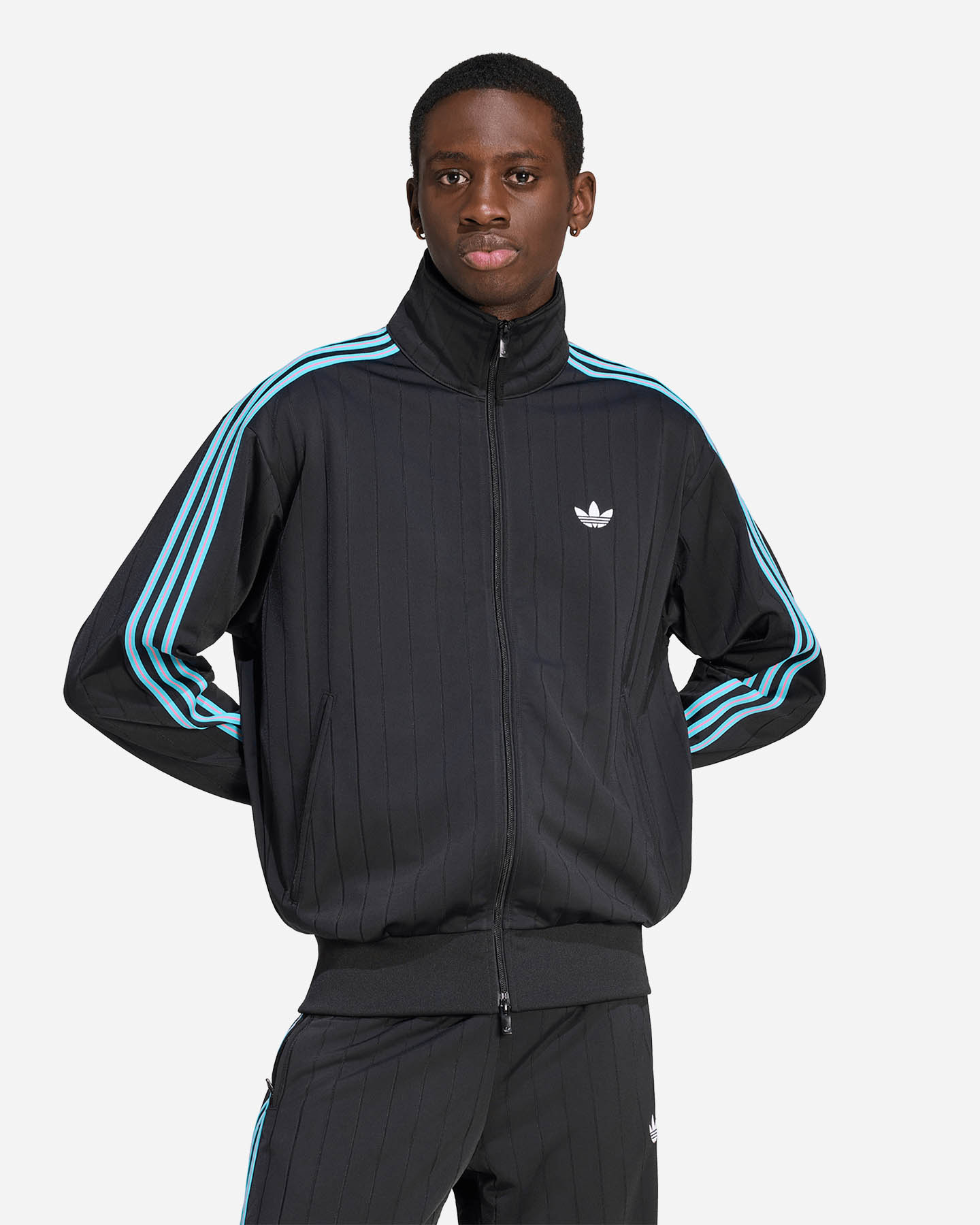 Felpa ADIDAS FIREBIRD DROP NEEDLE M - Nero - 1 | Cisalfa Sport