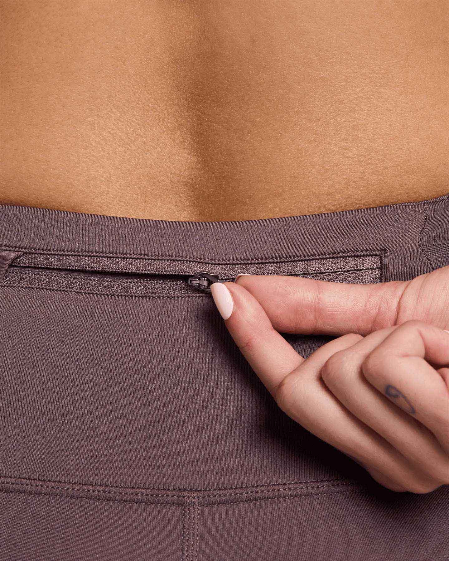 Fuseaux running NIKE TEMPO 7/8 W - Marrone - 2 | Cisalfa Sport