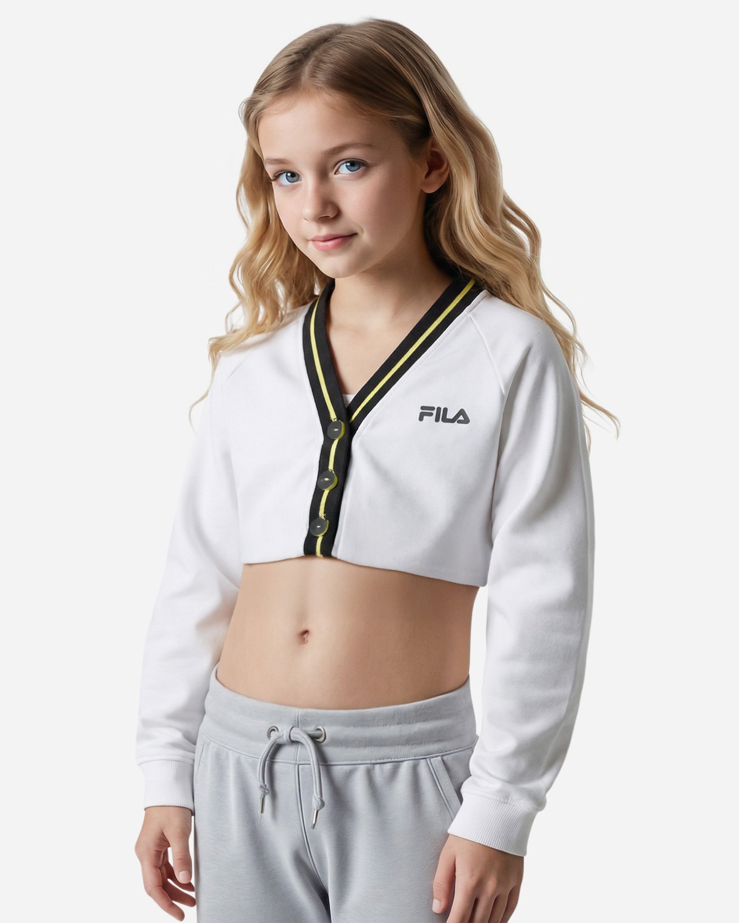 Felpa FILA CONTEMPORARY STREET STYLE JR - Bianco - 2 | Cisalfa Sport