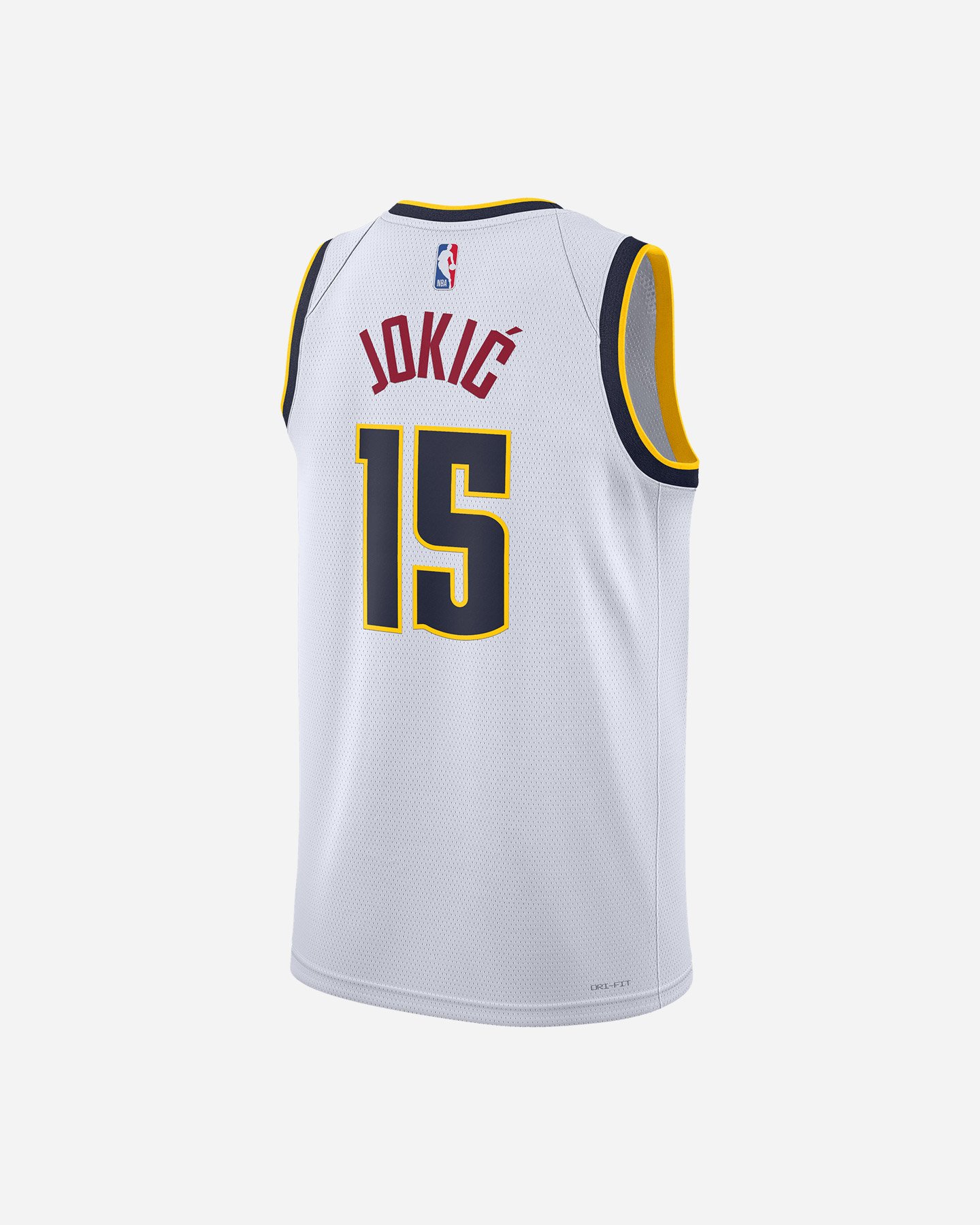 Pantaloncini basket NIKE ASSOCIATION NUGGETS JOKIC NIKOLA SWING 22 M - Bianco - 1 | Cisalfa Sport