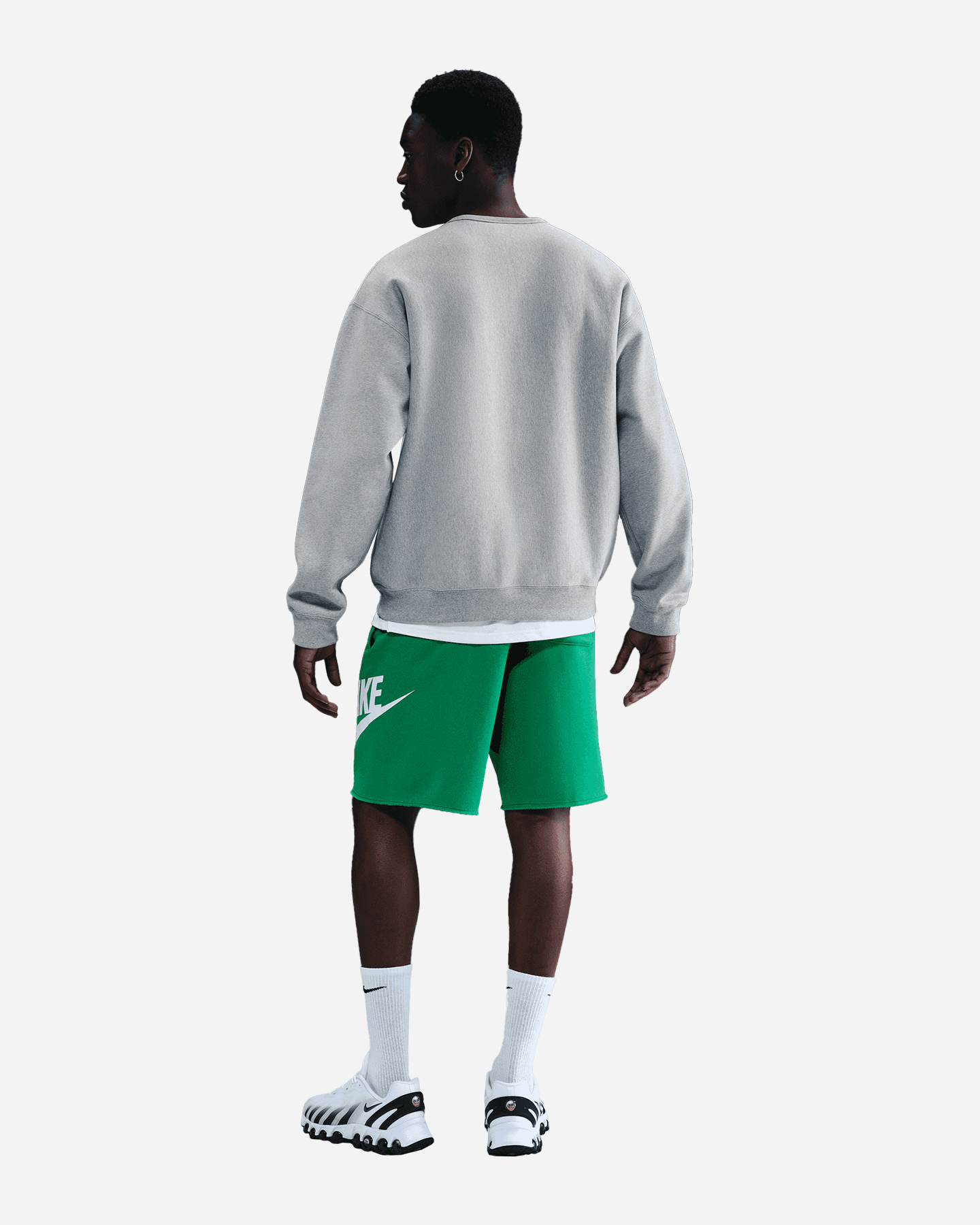 Pantaloncini NIKE ALUMNI BIG LOGO M - Verde - 5 | Cisalfa Sport