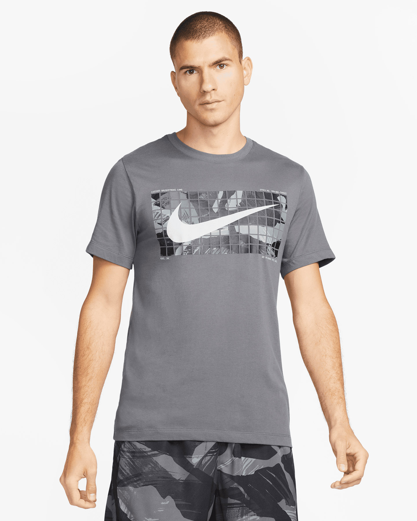 T-shirt training NIKE DRI FIT M - Grigio - 0 | Cisalfa Sport