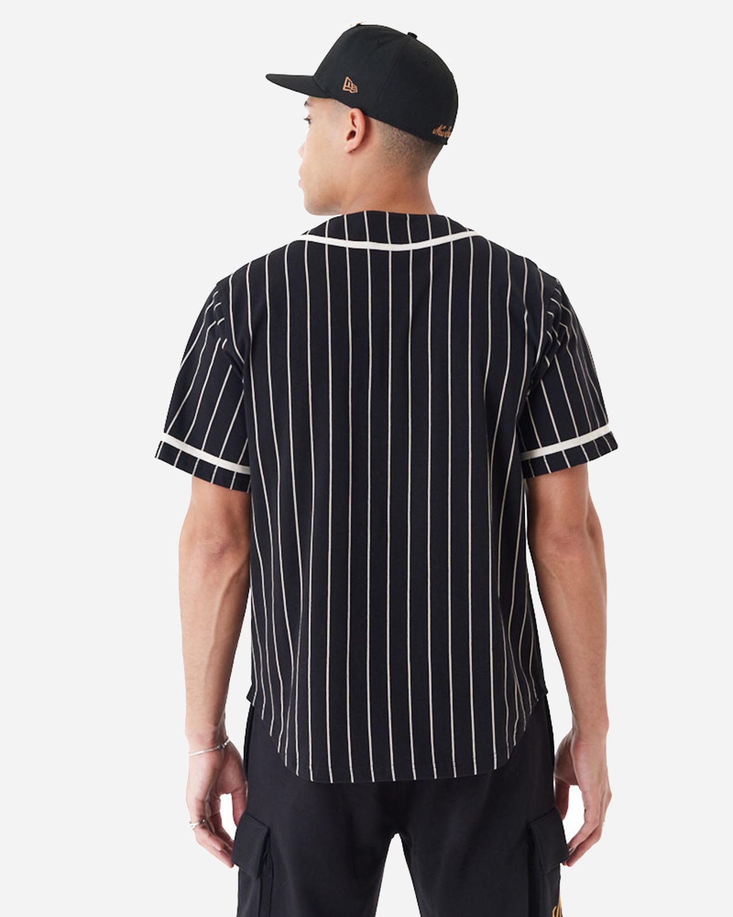 T-shirt NEW ERA BRAND PINSTRIPE M - Nero - 1 | Cisalfa Sport