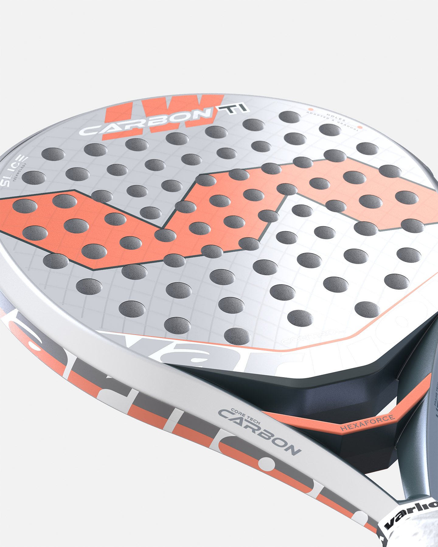 Racchetta padel intermedia VARLION LW CARBON TI PADEL W - Viola - 4 | Cisalfa Sport