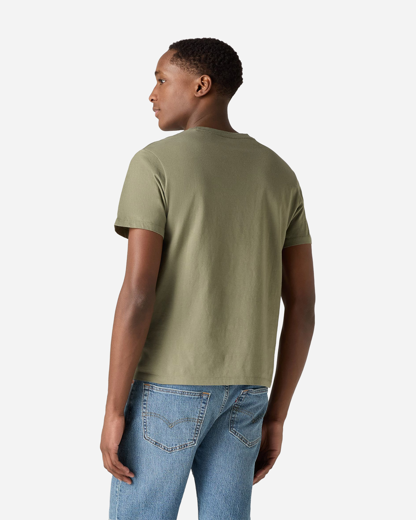 T-shirt LEVI'S LOGO SUEDE M - Verde - 4 | Cisalfa Sport
