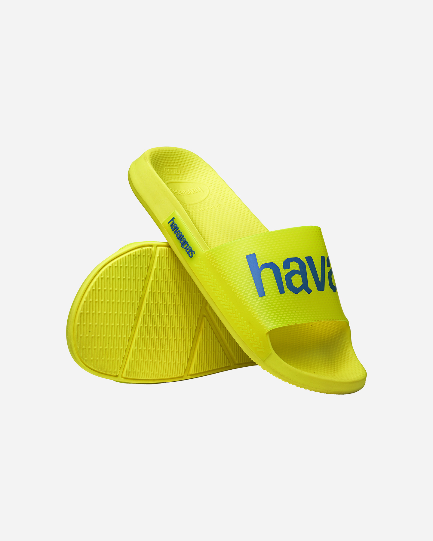Sandali HAVAIANAS SLIDE LOGOMANIA M - Giallo - 1 | Cisalfa Sport