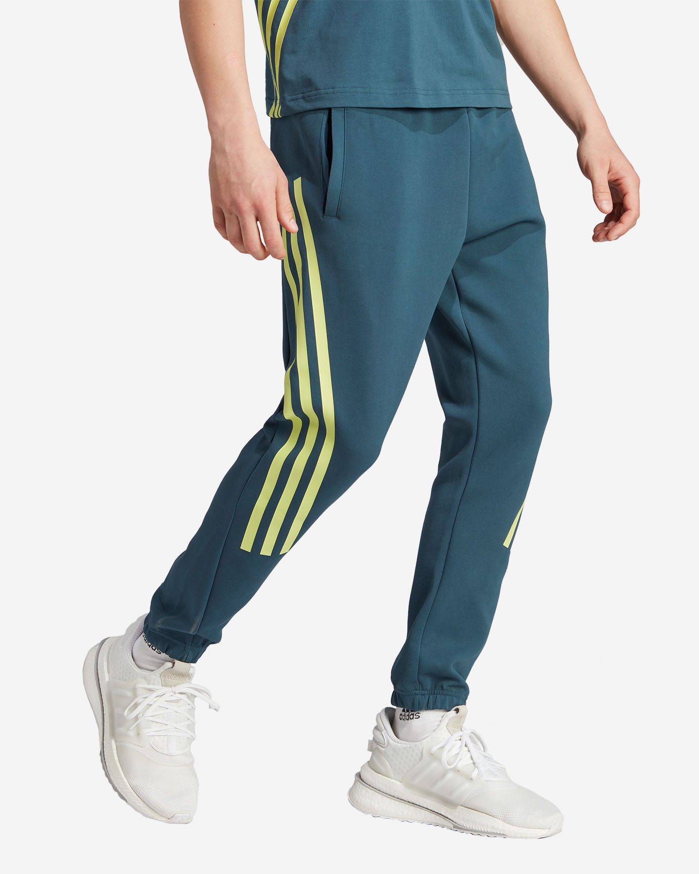 Pantalone ADIDAS 3 STRIPES M - Verde - 3 | Cisalfa Sport