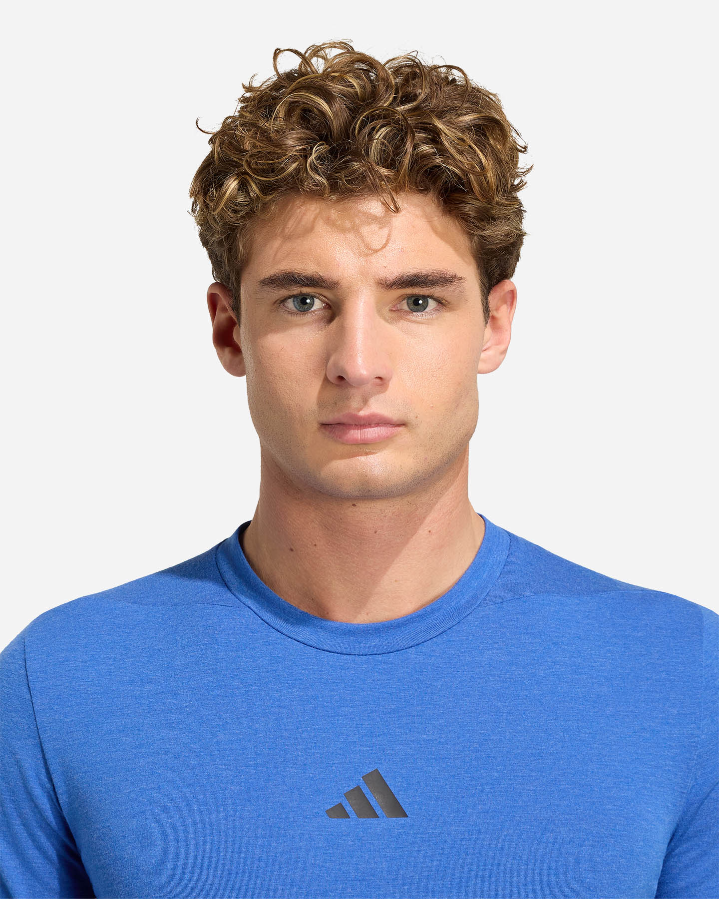 T-shirt training ADIDAS D4T WORKOUT M - Blu - 4 | Cisalfa Sport