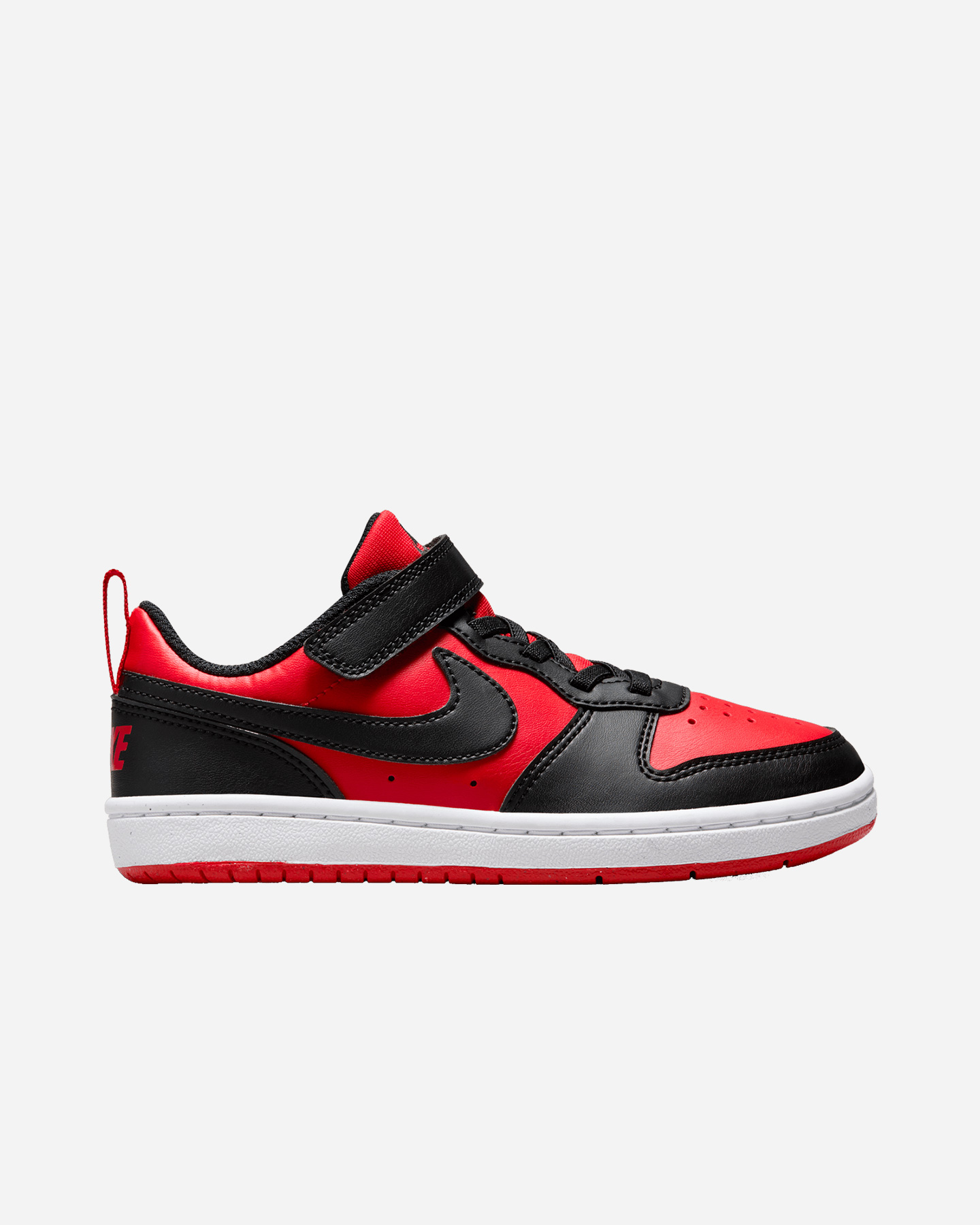 Scarpe sneakers NIKE COURT BOROUGH LOW RECRAFT PS JR - Rosso - 0 | Cisalfa Sport
