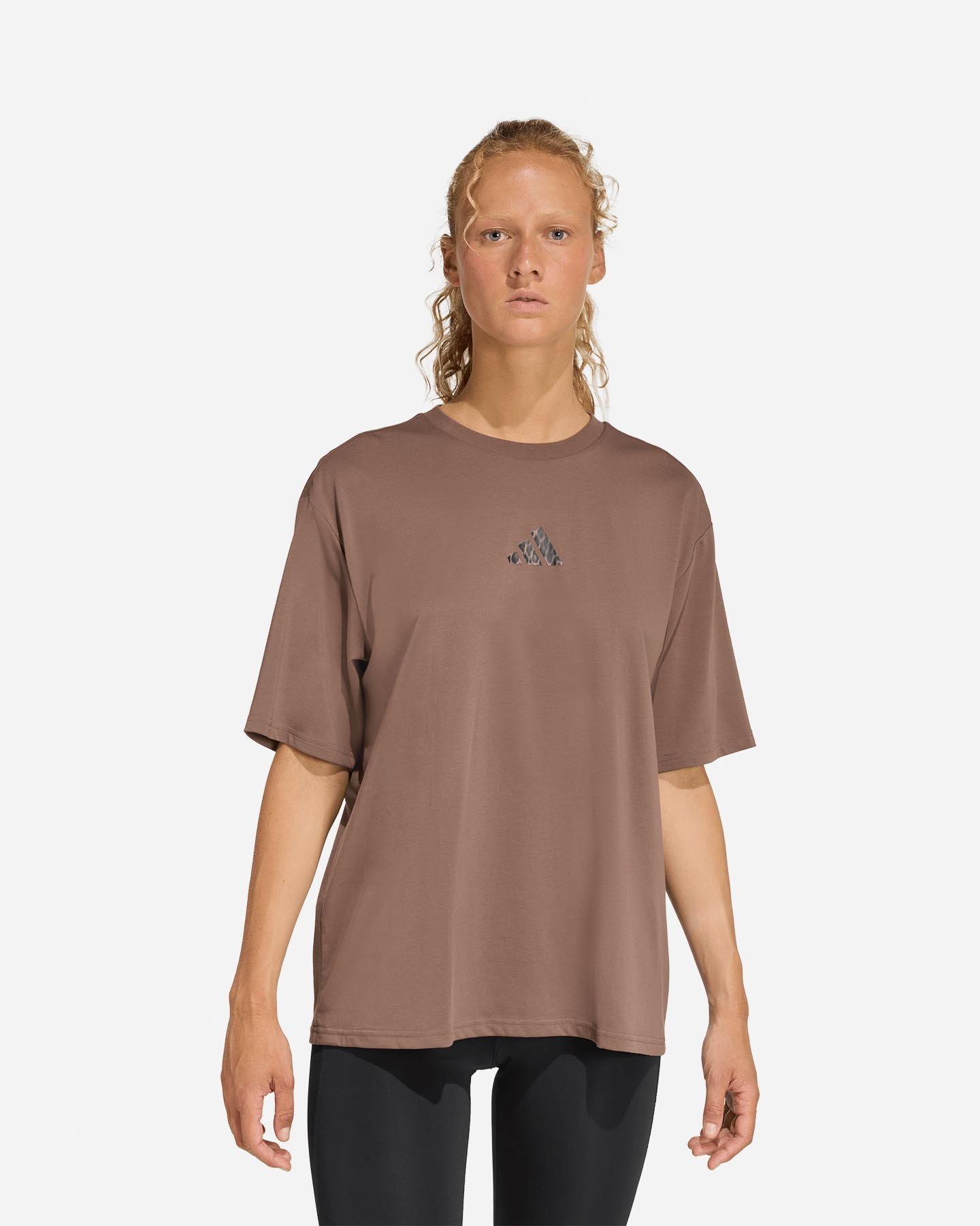 T-shirt training ADIDAS ANIMAL TRAINING GEPHIC W - Marrone - 1 | Cisalfa Sport